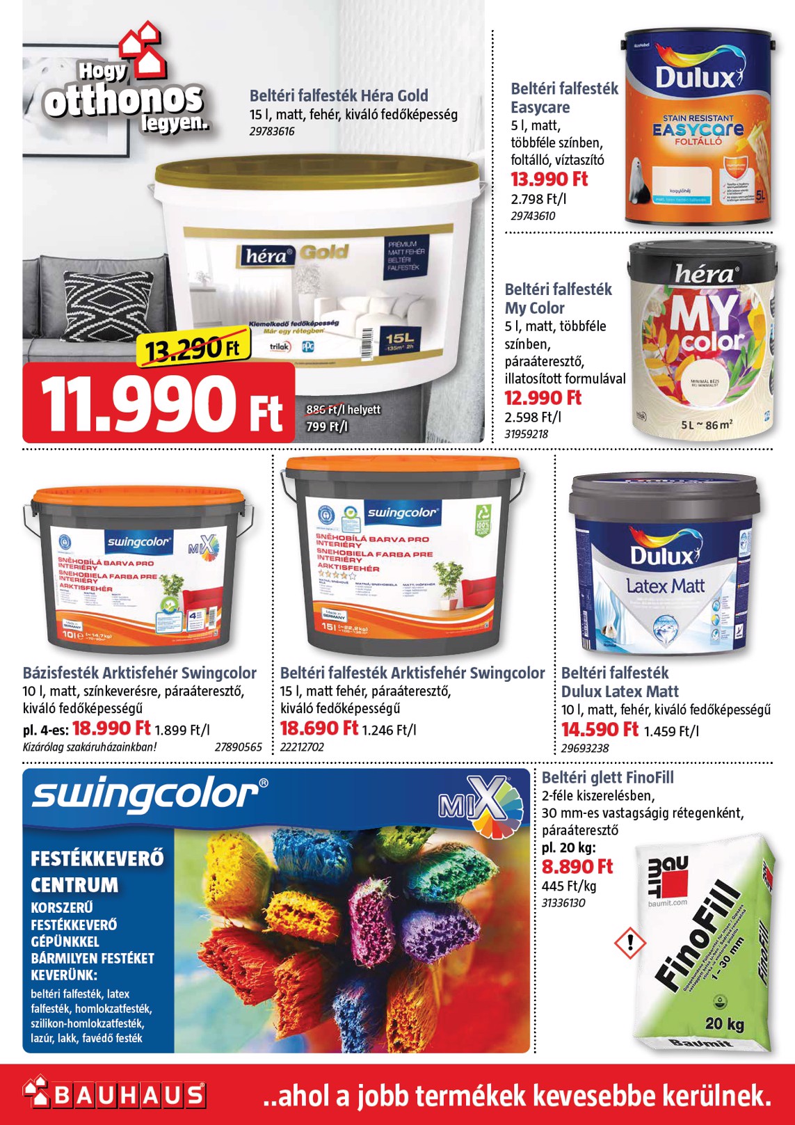 bauhaus - BAUHAUS - Kiemelt ajánlataink akciós újság, érvényes 10.02. - 11.04. - page: 20