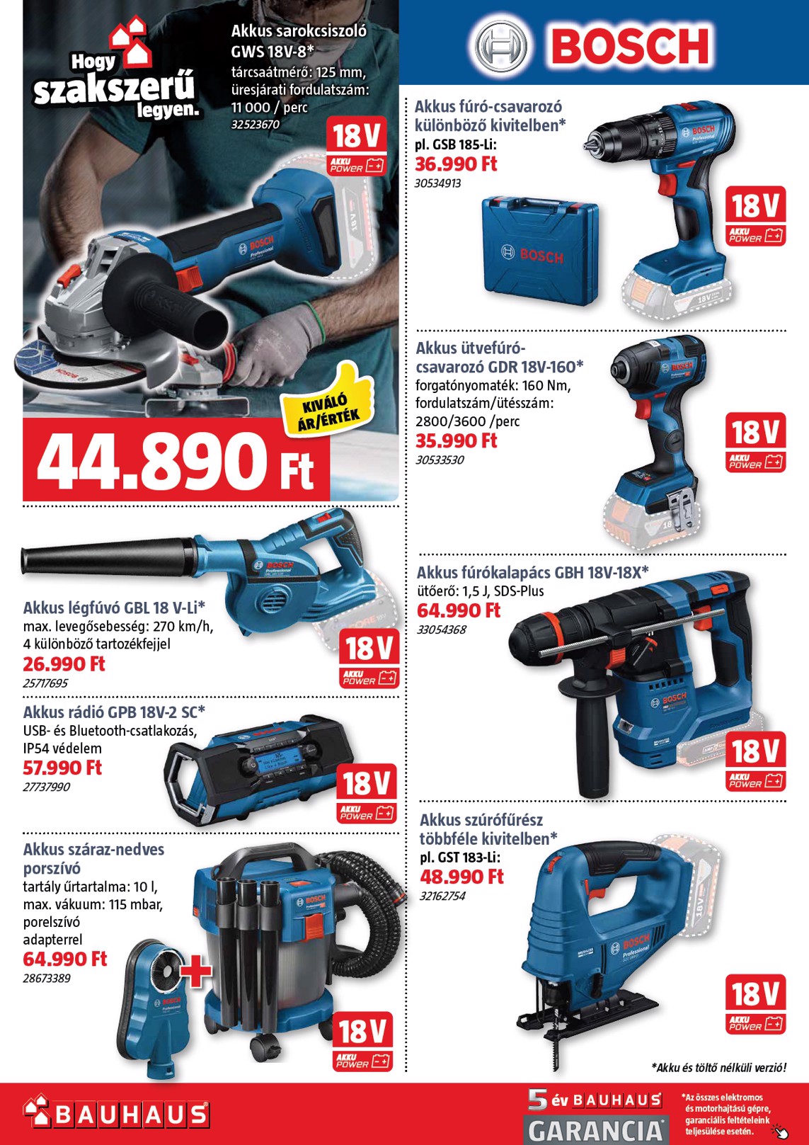 bauhaus - BAUHAUS - Kiemelt ajánlataink akciós újság, érvényes 10.02. - 11.04. - page: 42