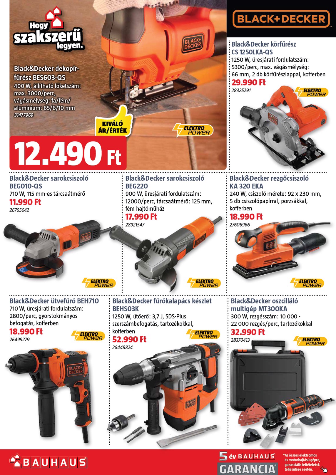 bauhaus - BAUHAUS akciós újság, érvényes 12.04. - 12.31. - page: 30