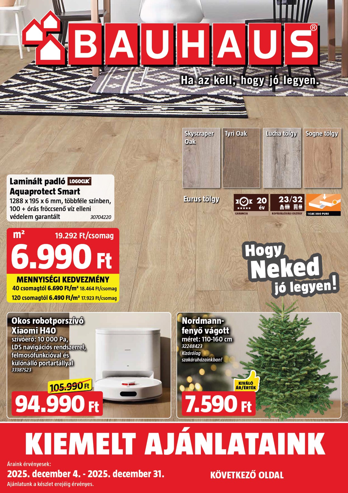 bauhaus - BAUHAUS akciós újság, érvényes 12.04. - 12.31.