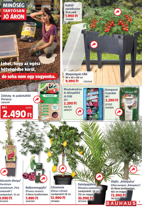bauhaus - Aktuális BAUHAUS szórólap érvényes keddtől 2026.04.07.-től hétfőtől 2026.04.20.-ig - page: 3