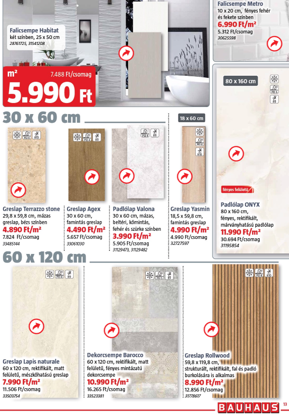 bauhaus - Aktuális BAUHAUS szórólap érvényes keddtől 2026.04.07.-től hétfőtől 2026.04.20.-ig - page: 13