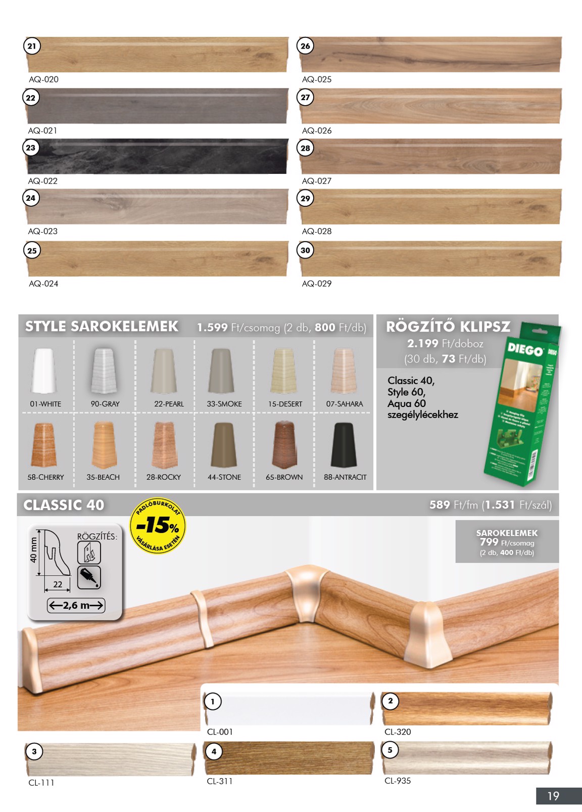 diego - Diego - Katalógus akciós újság, érvényes 10.01. - 12.31. - page: 19