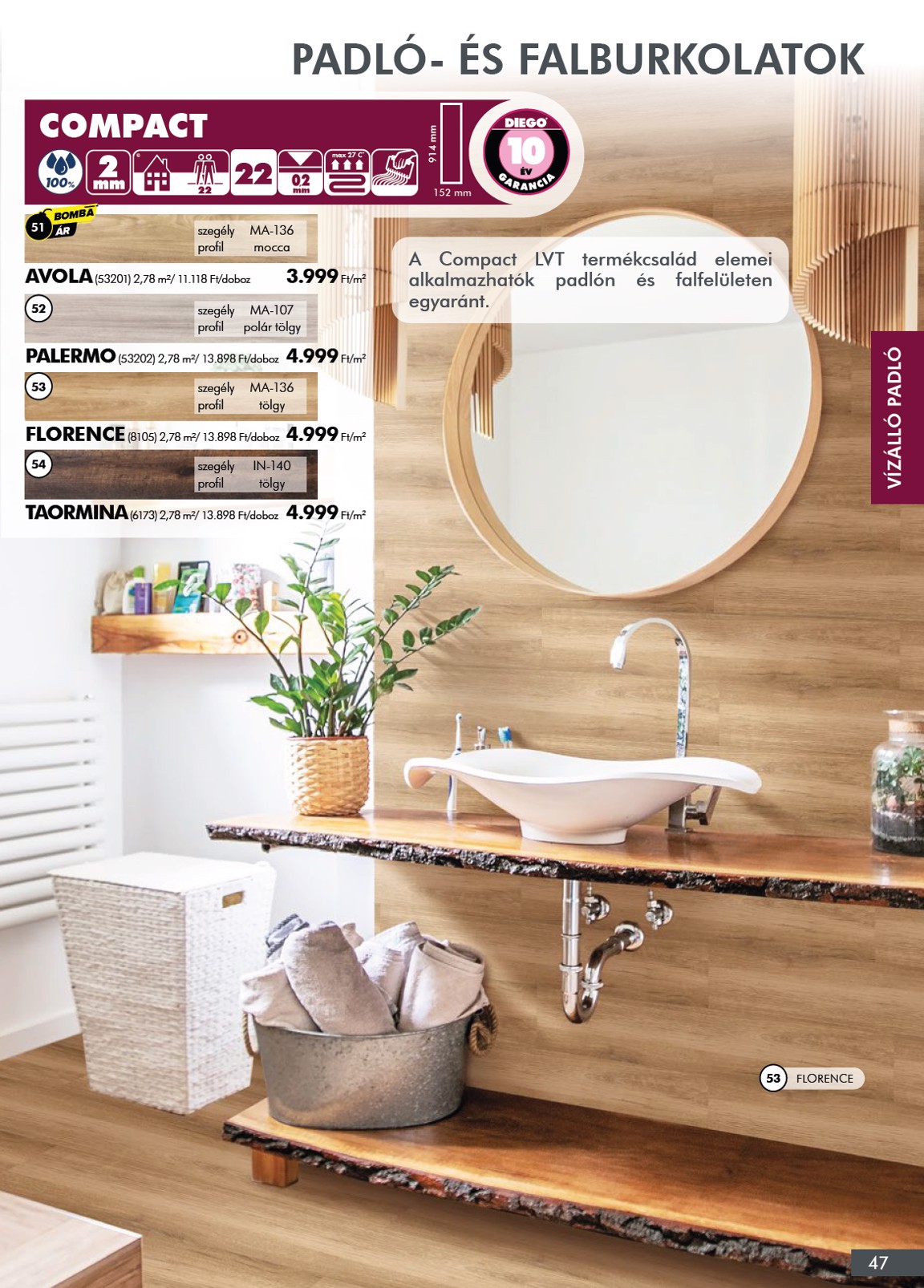 diego - Diego - Katalógus akciós újság, érvényes 10.01. - 12.31. - page: 47