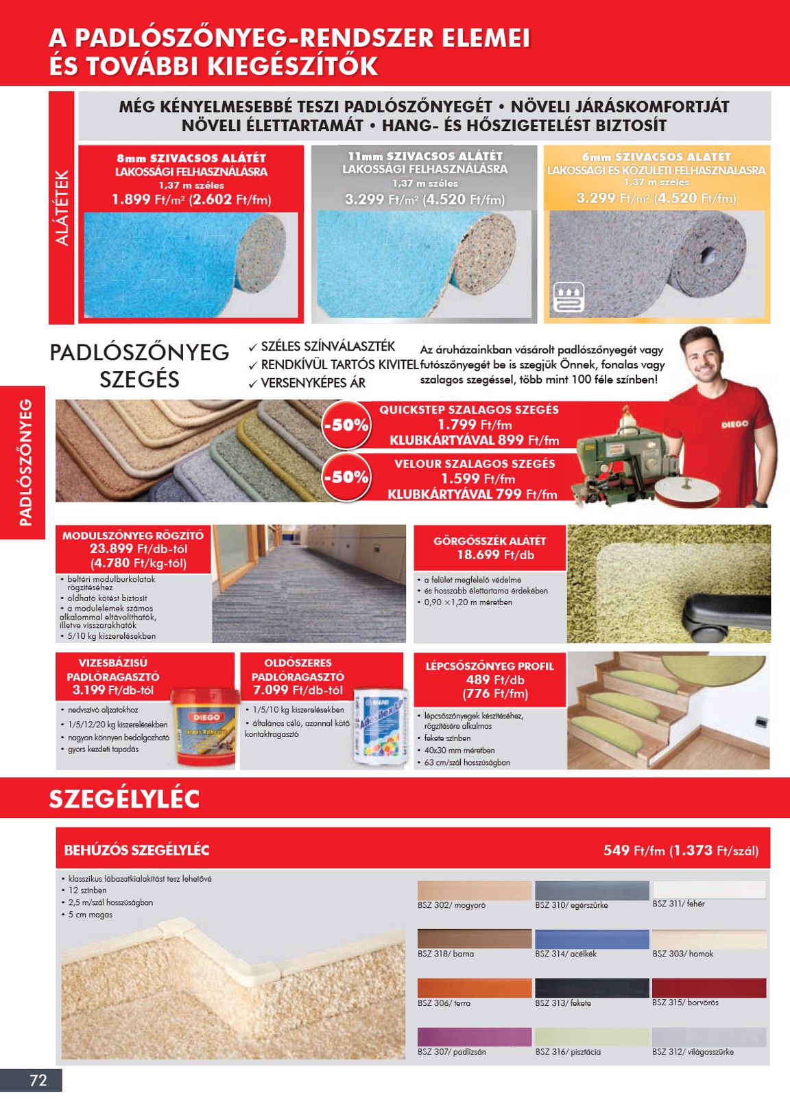 diego - Diego - Katalógus akciós újság, érvényes 10.01. - 12.31. - page: 72