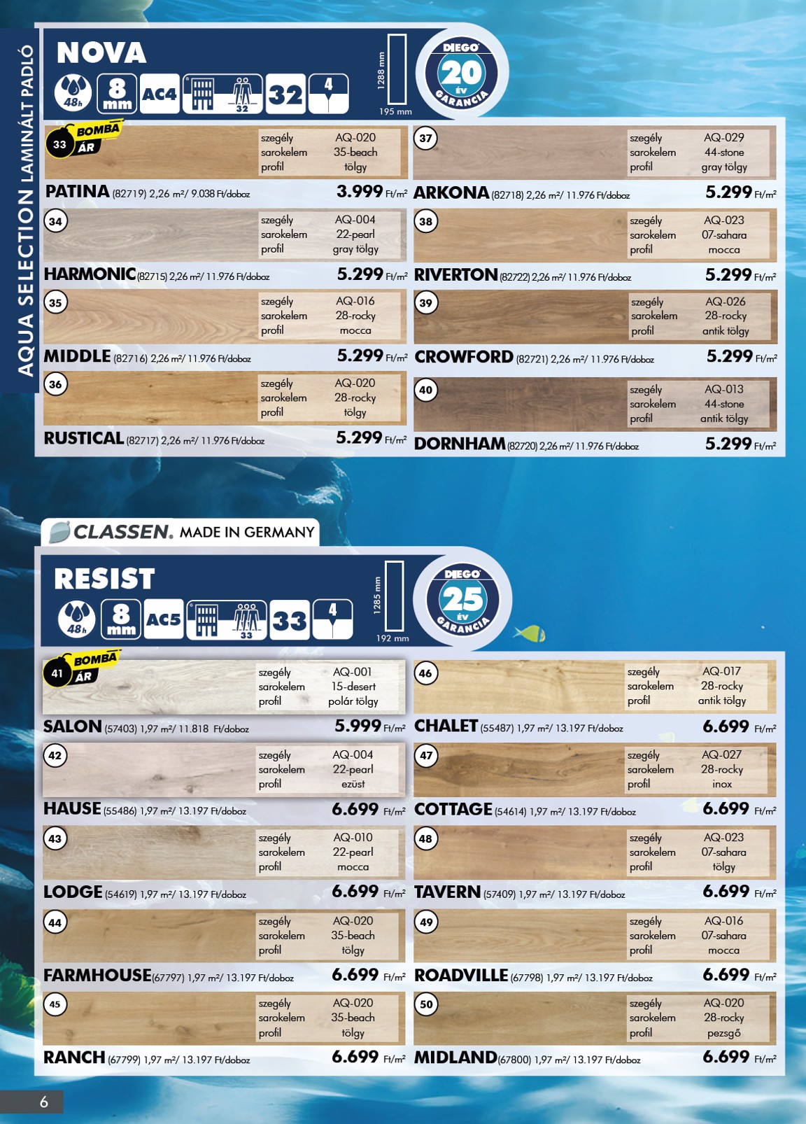 diego - Diego - Katalógus akciós újság, érvényes 10.01. - 12.31. - page: 6