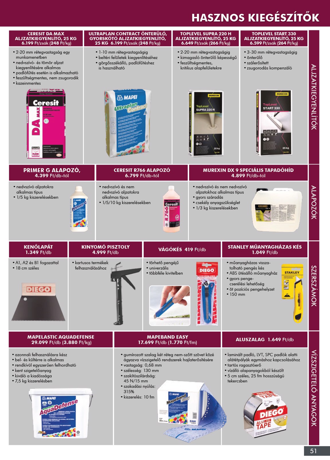 diego - Diego - Katalógus akciós újság, érvényes 10.01. - 12.31. - page: 51