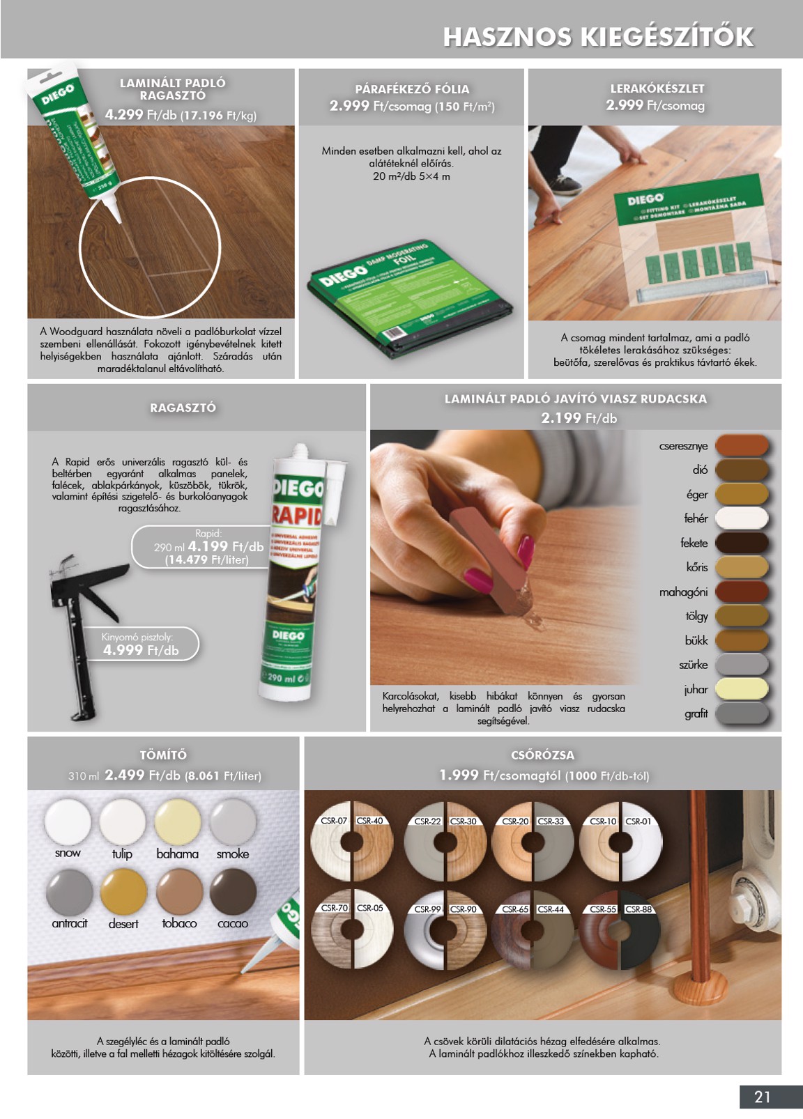 diego - Diego - Katalógus akciós újság, érvényes 10.01. - 12.31. - page: 21