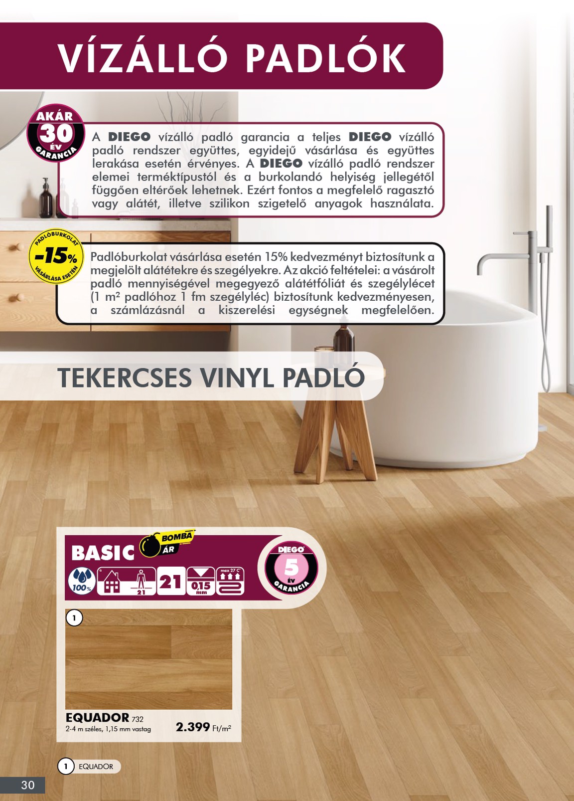 diego - Diego - Katalógus akciós újság, érvényes 10.01. - 12.31. - page: 30
