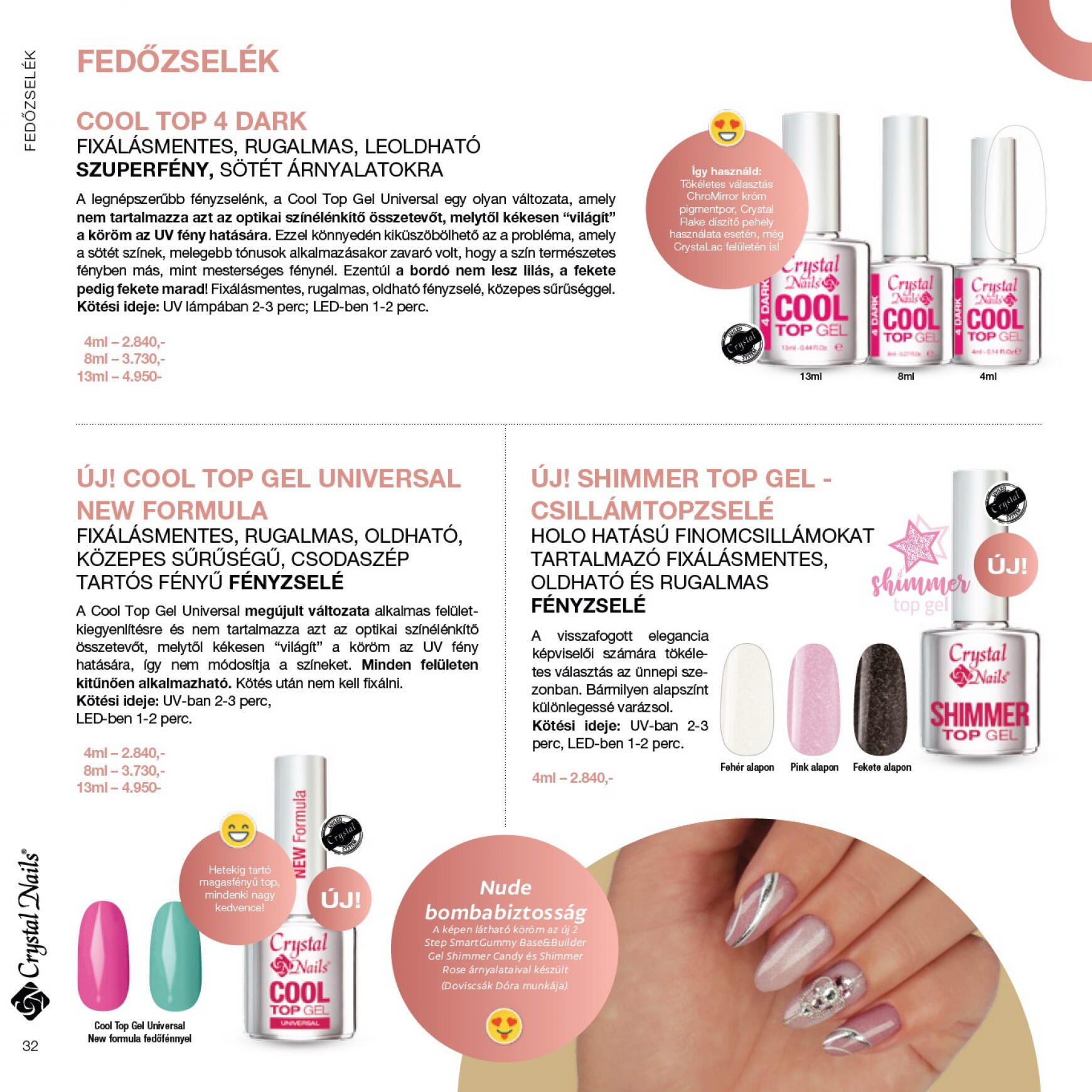 crystal-nails - Crystal Nails 2023/24 Nagykatalógus - page: 32 crystal-nails - Crystal Nails 2023/24 Nagykatalógus - page: 32