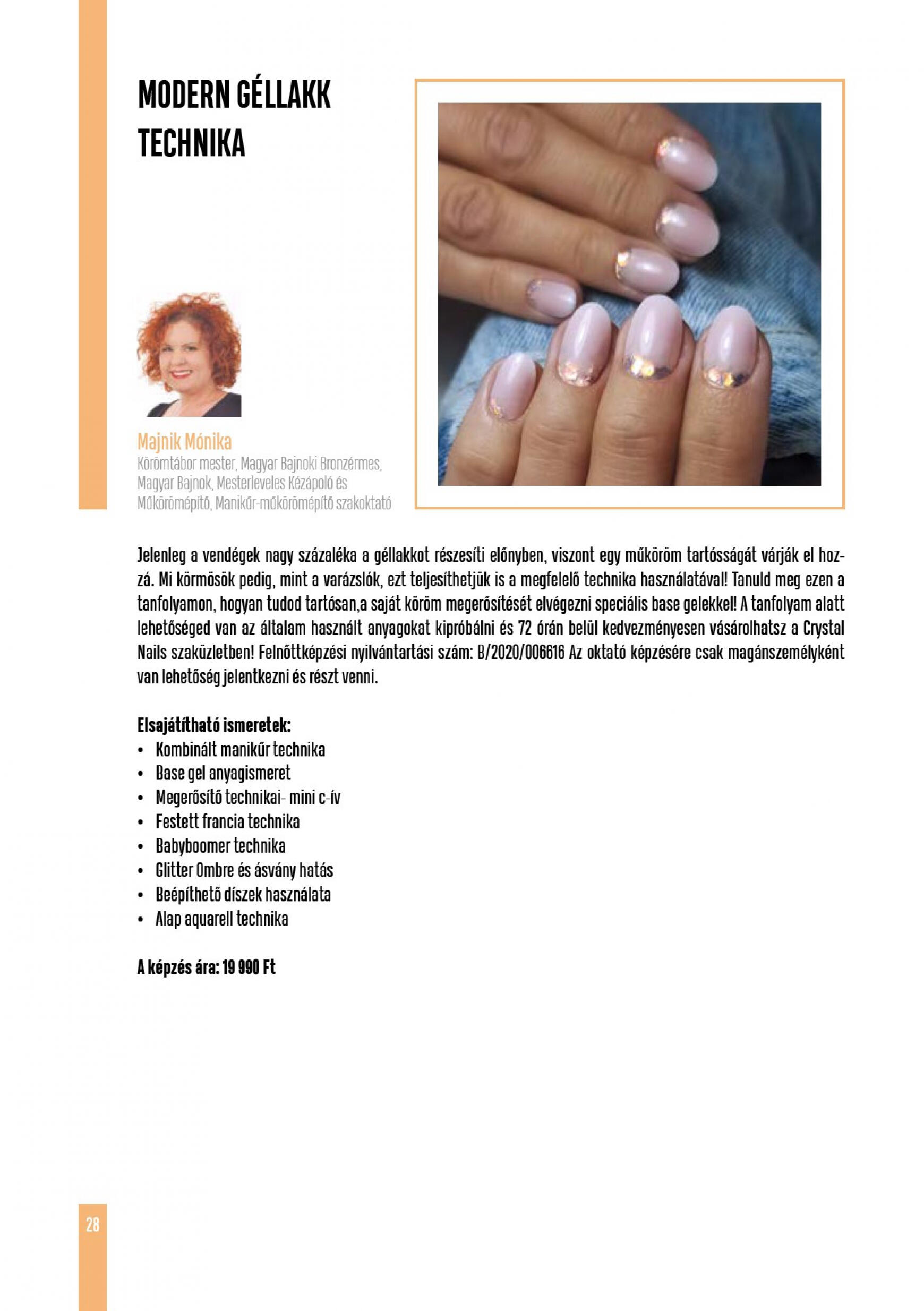 crystal-nails - Aktuális újság Crystal Nails - Tavasz/Nyár 05.01. - 08.31. - page: 28 crystal-nails - Aktuális újság Crystal Nails - Tavasz/Nyár 05.01. - 08.31. - page: 28