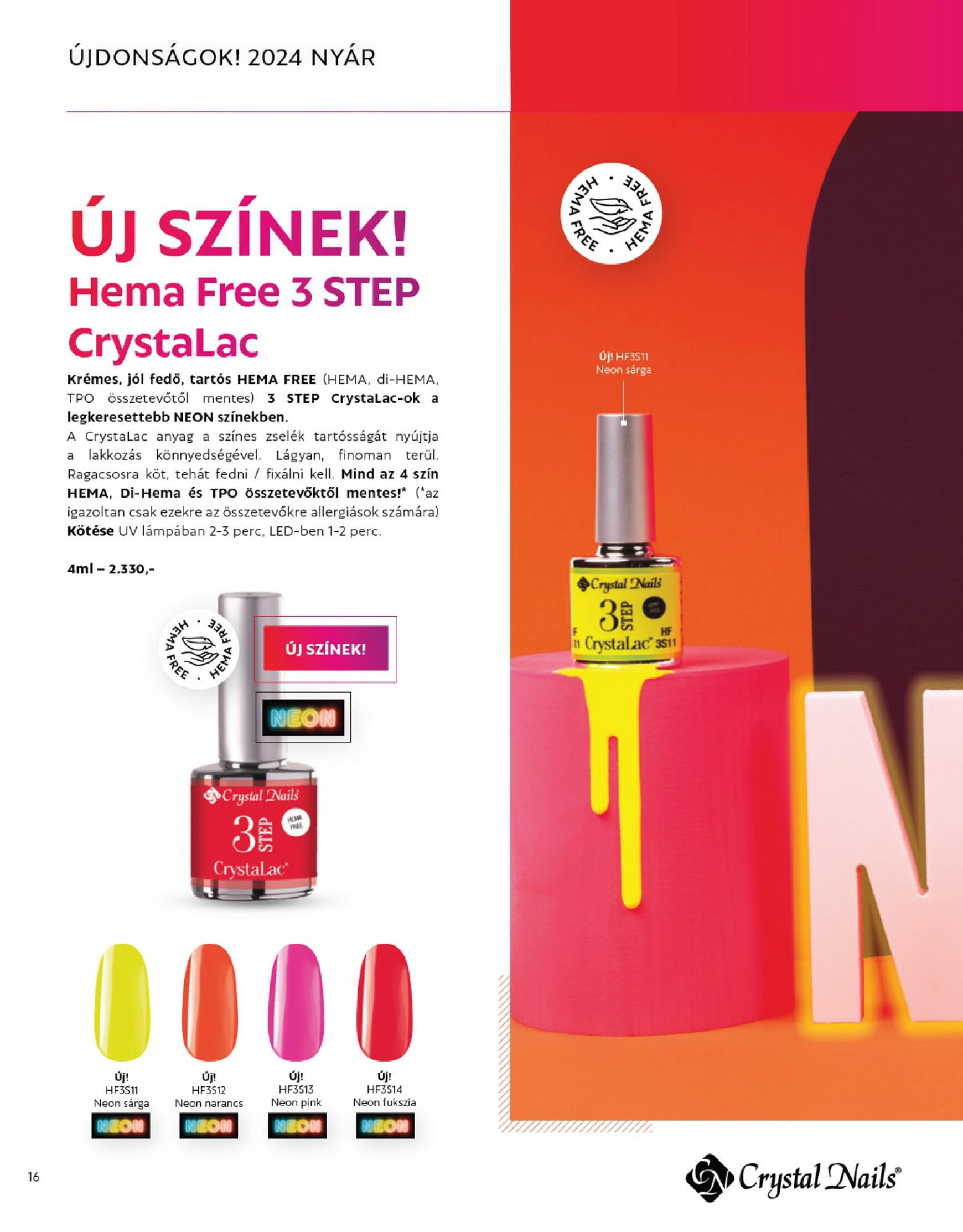 crystal-nails - Aktuális újság Crystal Nails - Nyár 08.01. - 08.31. - page: 16