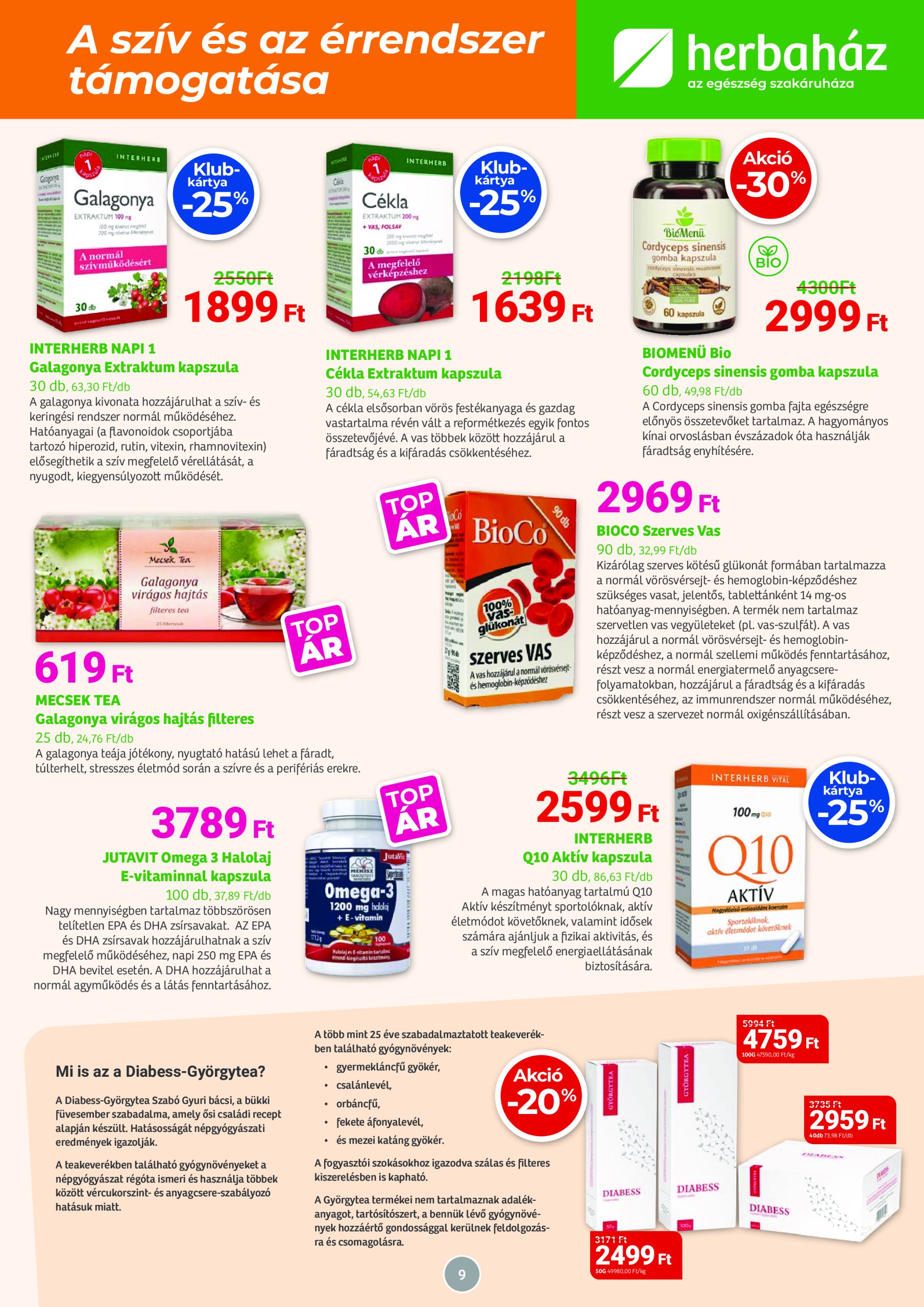 herbahaz - Herbaház akciós újság, érvényes 05.05. - 06.01. - page: 9