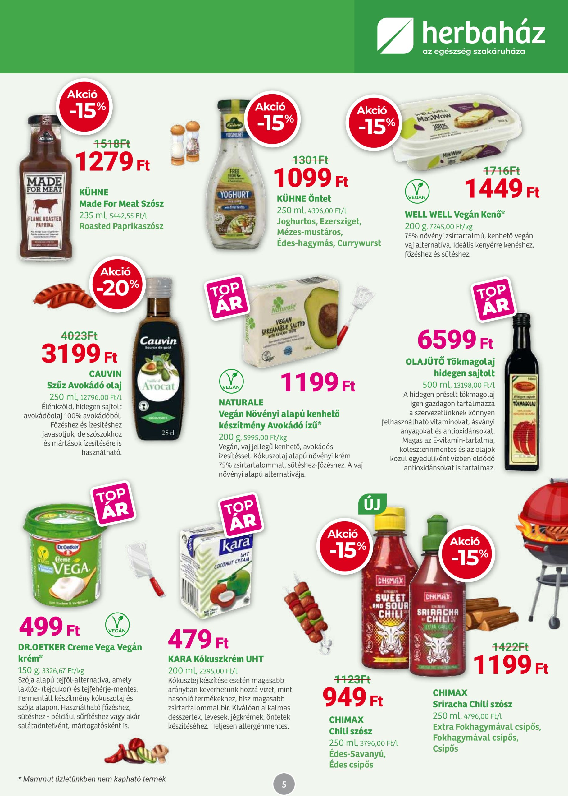 herbahaz - Herbaház akciós újság, érvényes 06.02. - 07.06. - page: 5