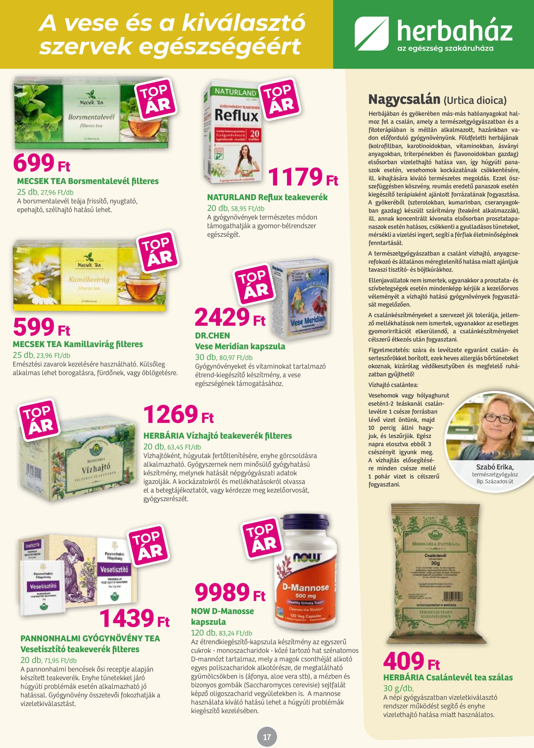 herbahaz - Herbaház akciós újság, érvényes 06.02. - 07.06. - page: 17