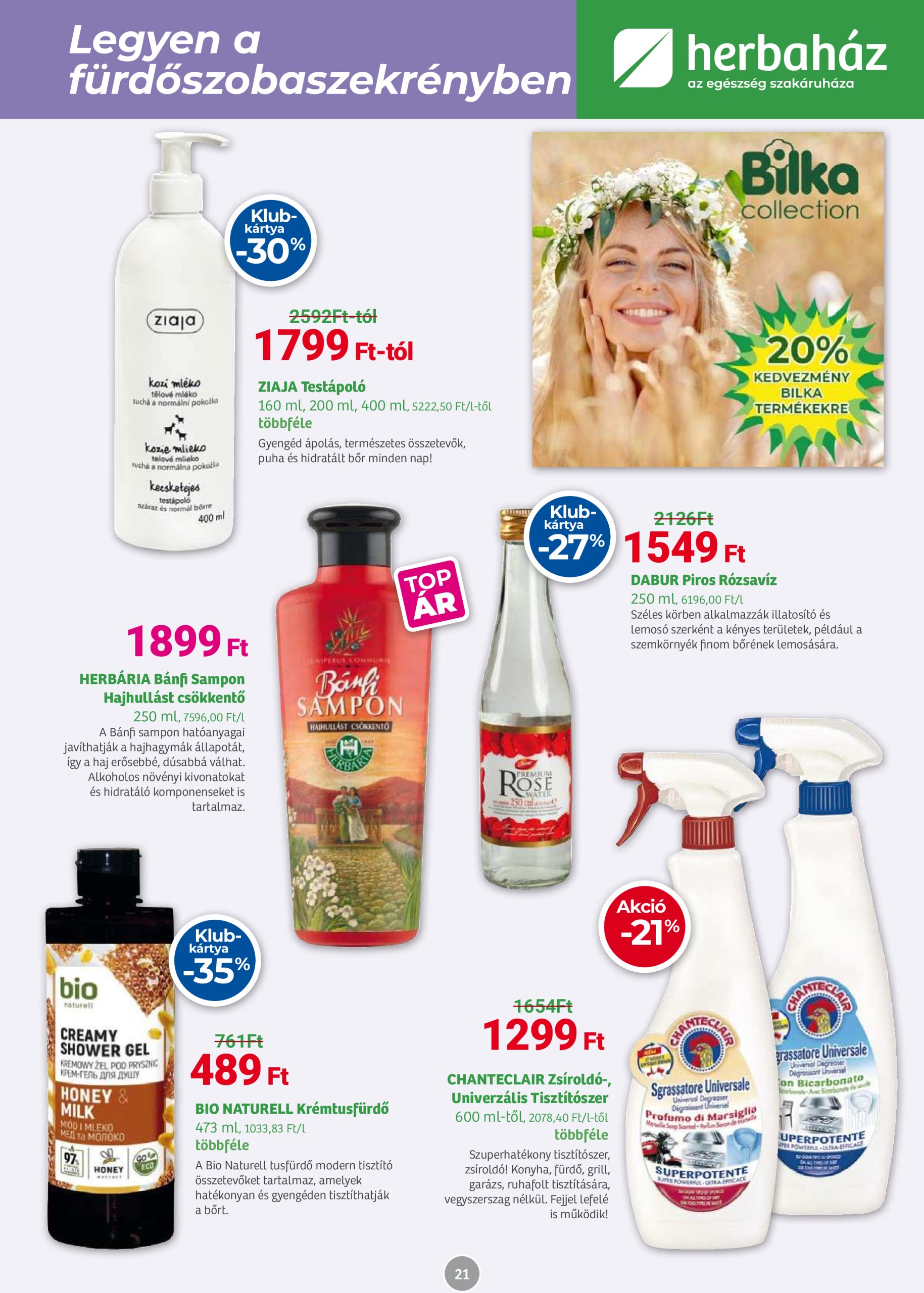 herbahaz - Herbaház akciós újság, érvényes 06.02. - 07.06. - page: 21