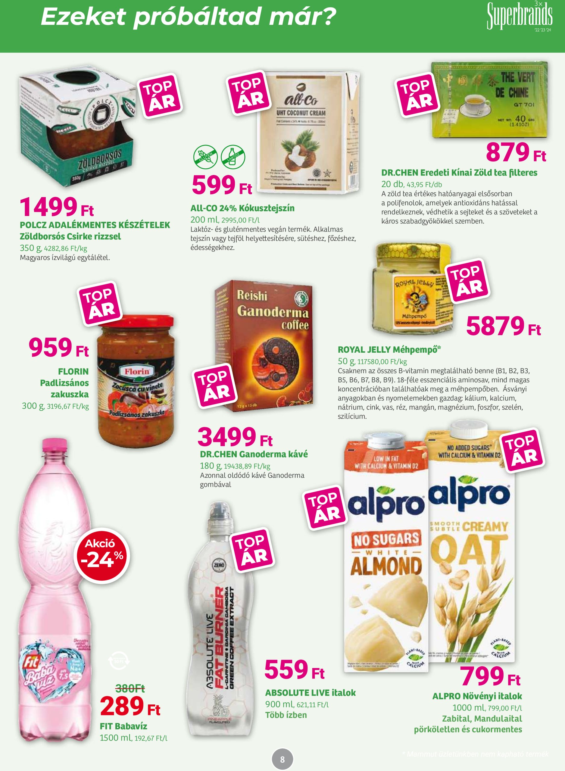 herbahaz - Herbaház akciós újság, érvényes 07.07. - 08.03. - page: 8