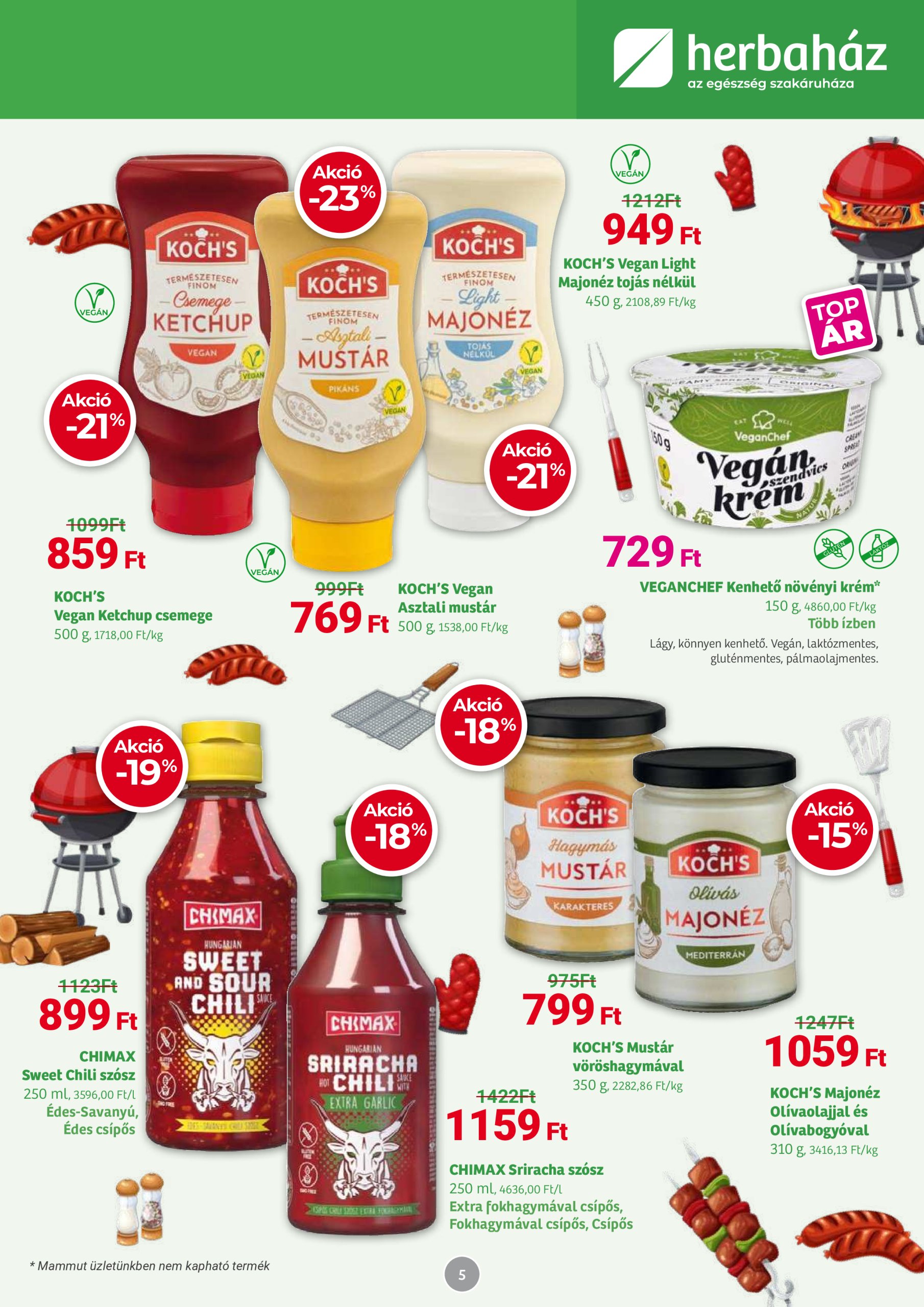 herbahaz - Herbaház akciós újság, érvényes 07.07. - 08.03. - page: 5