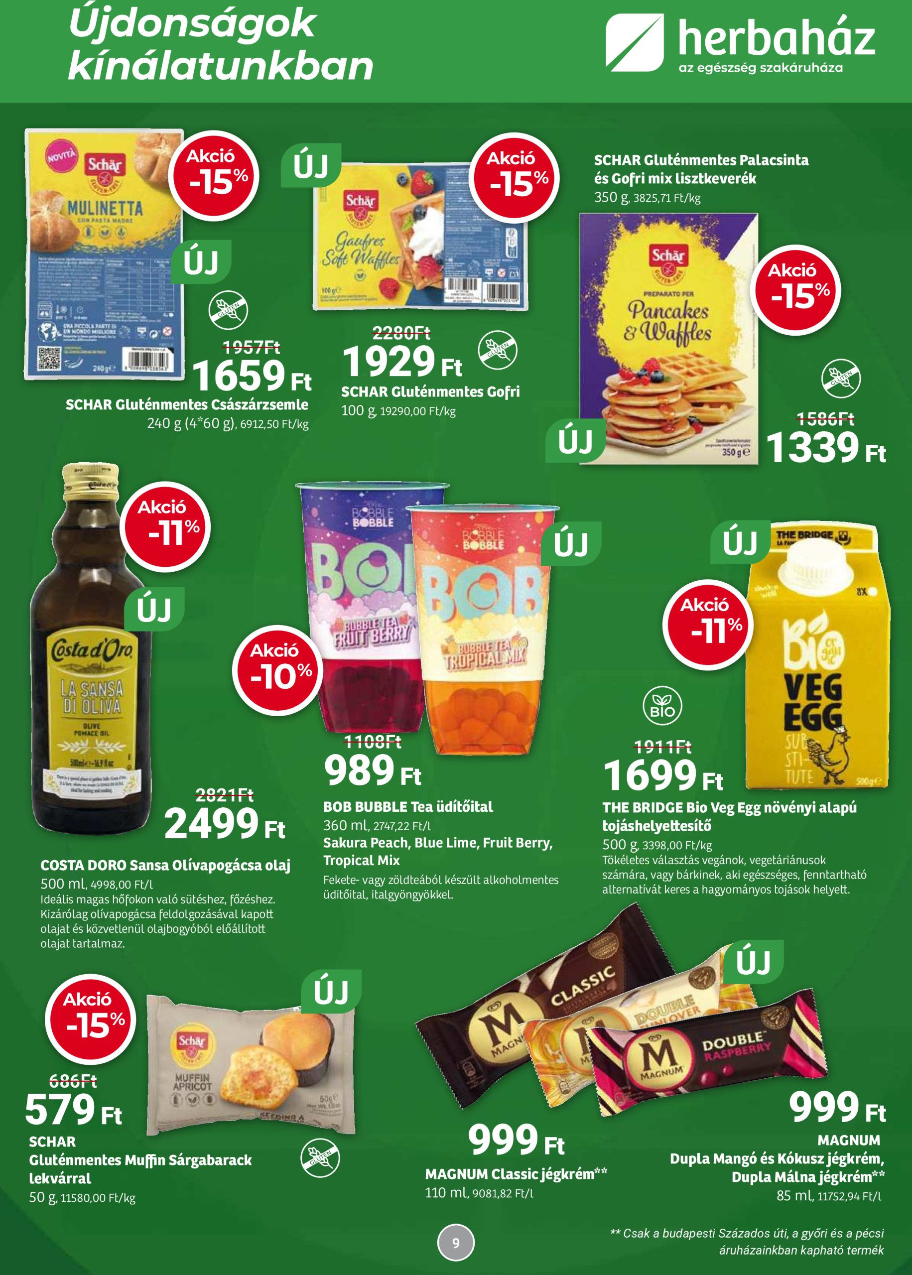 herbahaz - Herbaház akciós újság, érvényes 07.07. - 08.03. - page: 9