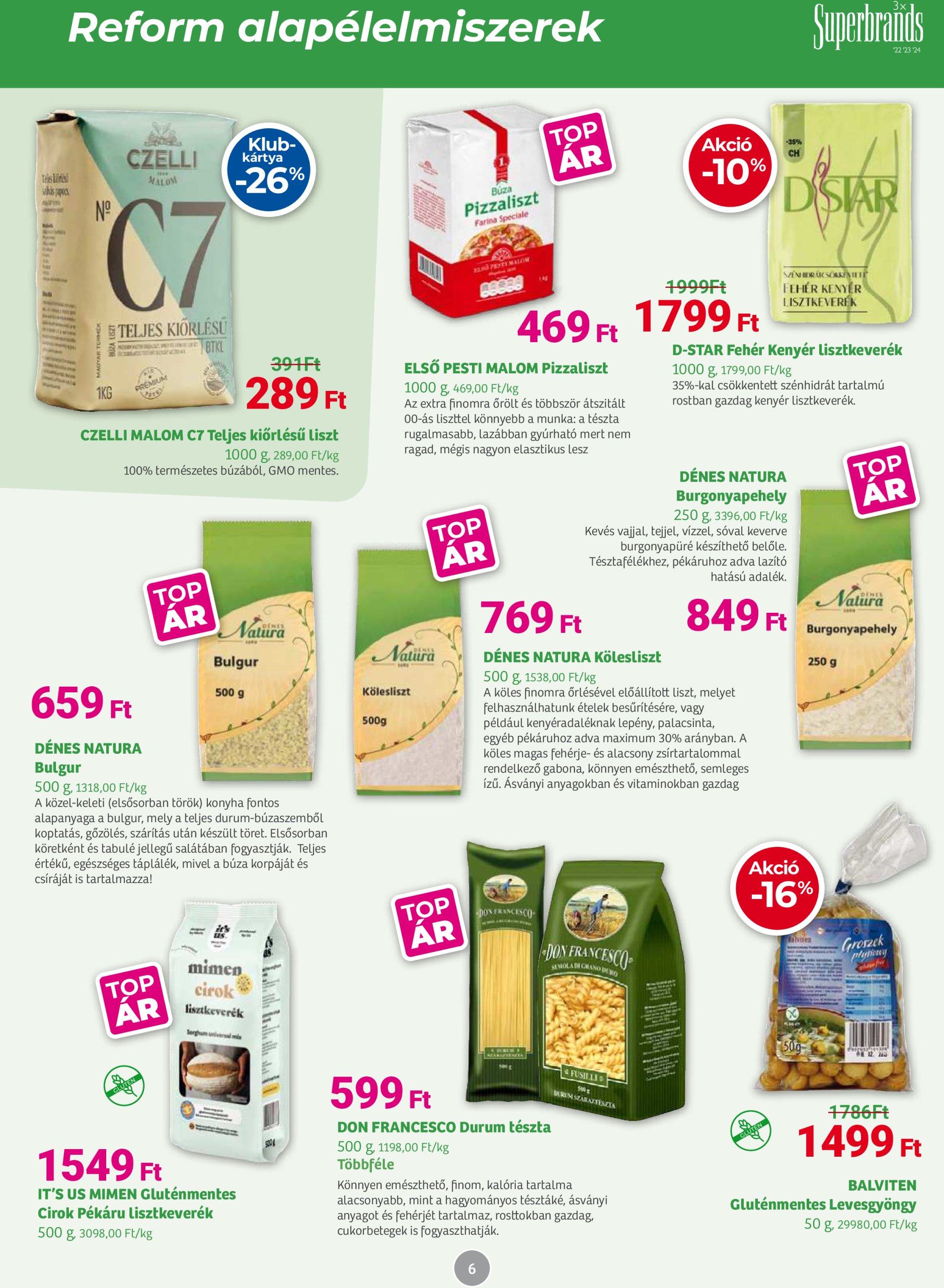 herbahaz - Herbaház akciós újság, érvényes 07.07. - 08.03. - page: 6