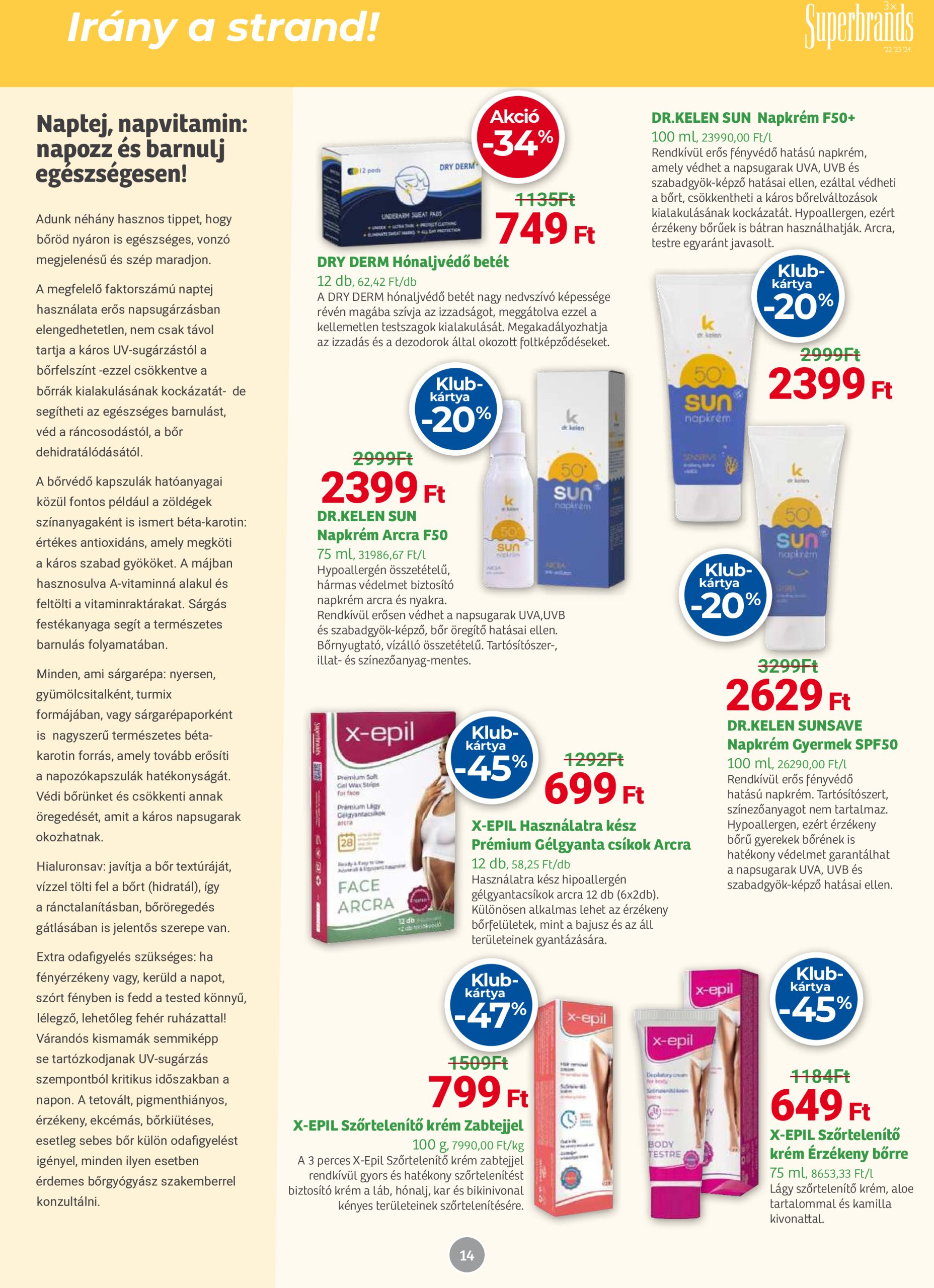 herbahaz - Herbaház akciós újság, érvényes 07.07. - 08.03. - page: 14