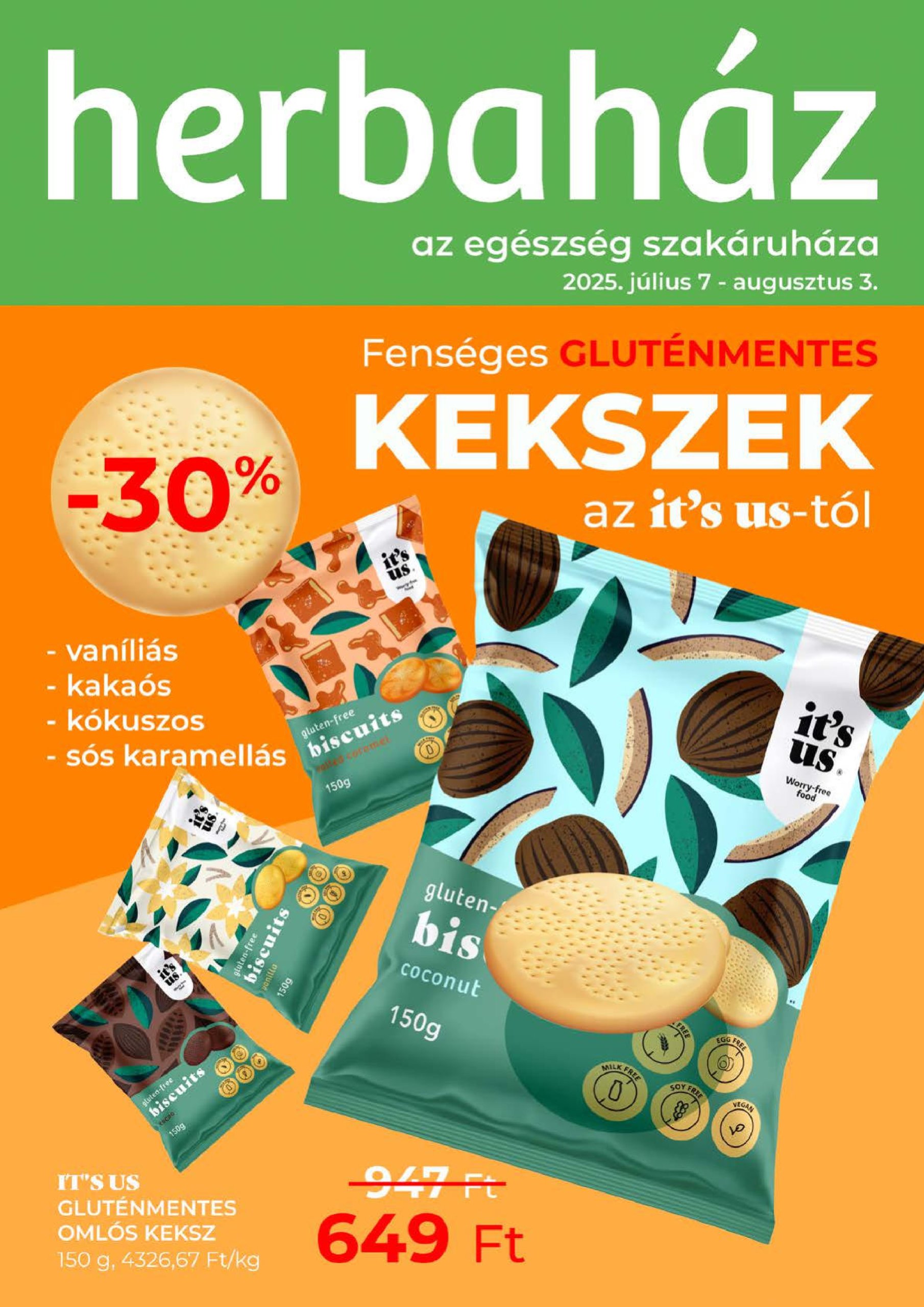 herbahaz - Herbaház akciós újság, érvényes 07.07. - 08.03.