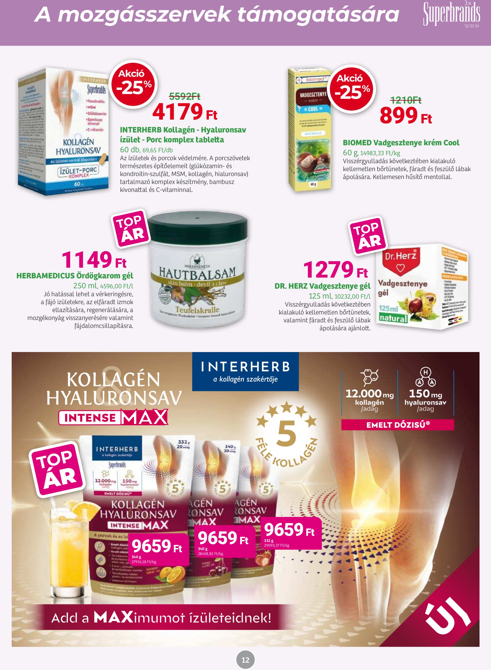 herbahaz - Herbaház akciós újság, érvényes 07.07. - 08.03. - page: 12