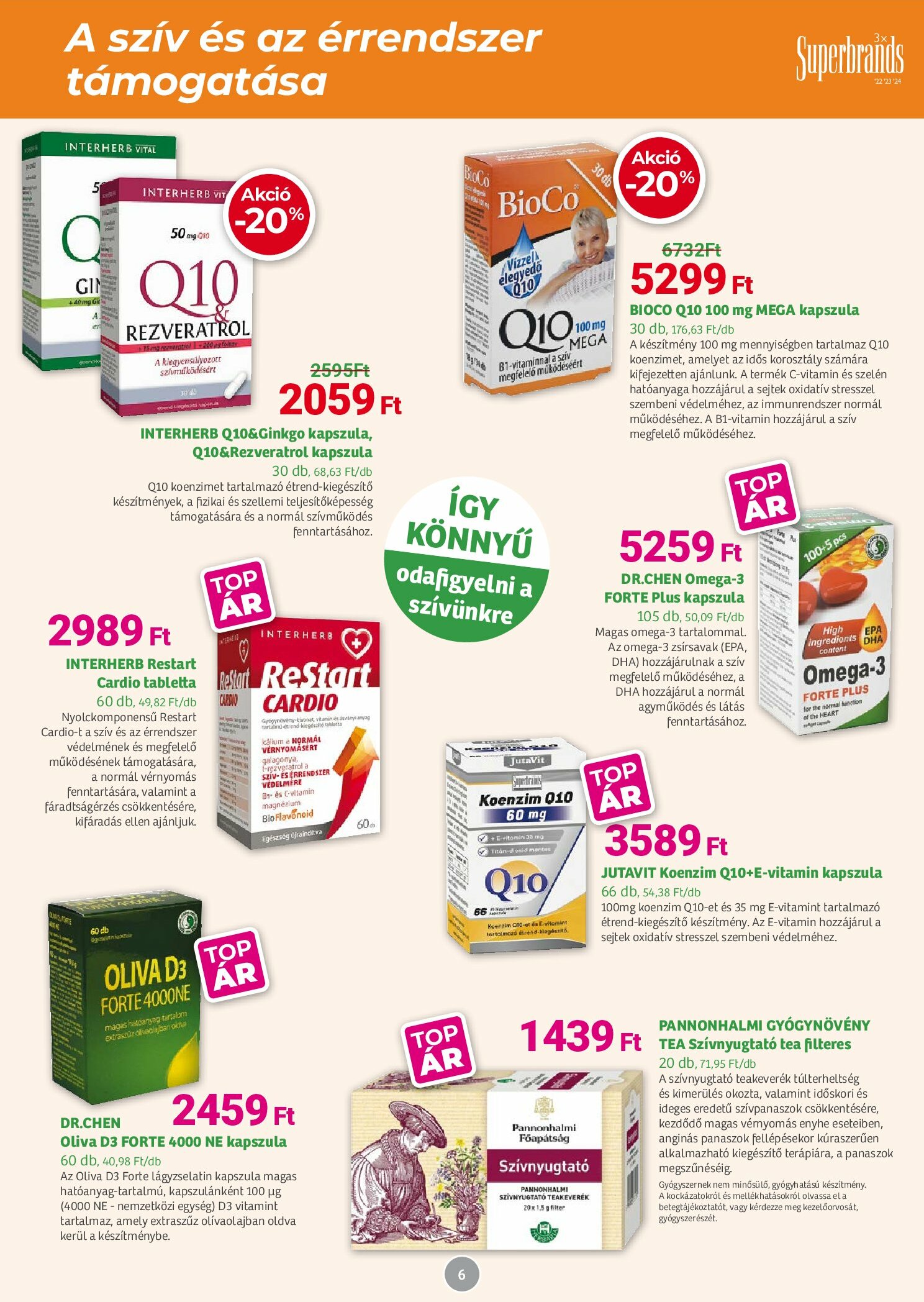 herbahaz - Herbaház akciós újság, érvényes 09.01. - 10.05. - page: 6