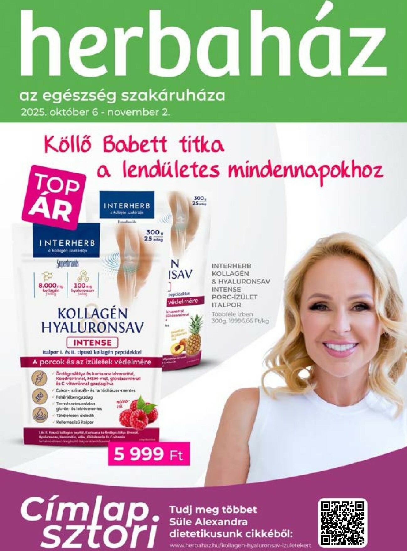 herbahaz - Herbaház akciós újság, érvényes 10.06. - 11.02.