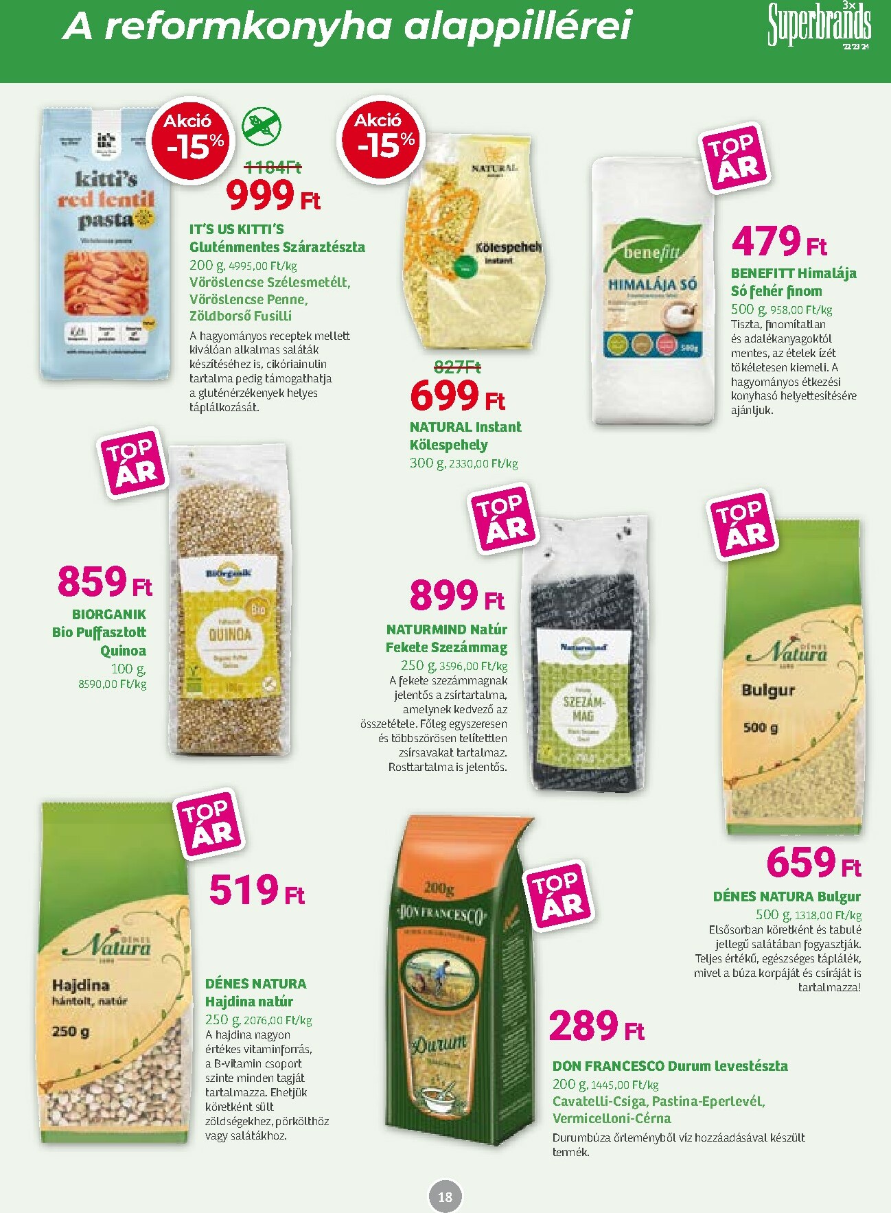 herbahaz - Herbaház akciós újság, érvényes 10.06. - 11.02. - page: 18