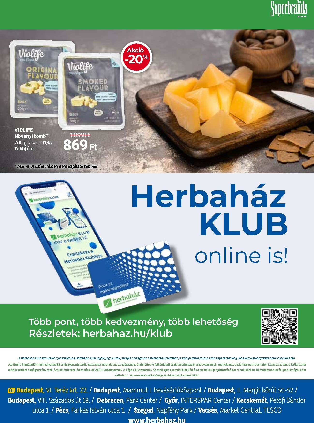 herbahaz - Herbaház akciós újság, érvényes 10.06. - 11.02. - page: 24