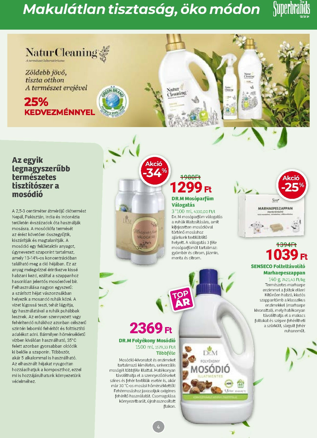 herbahaz - Herbaház akciós újság, érvényes 10.06. - 11.02. - page: 4