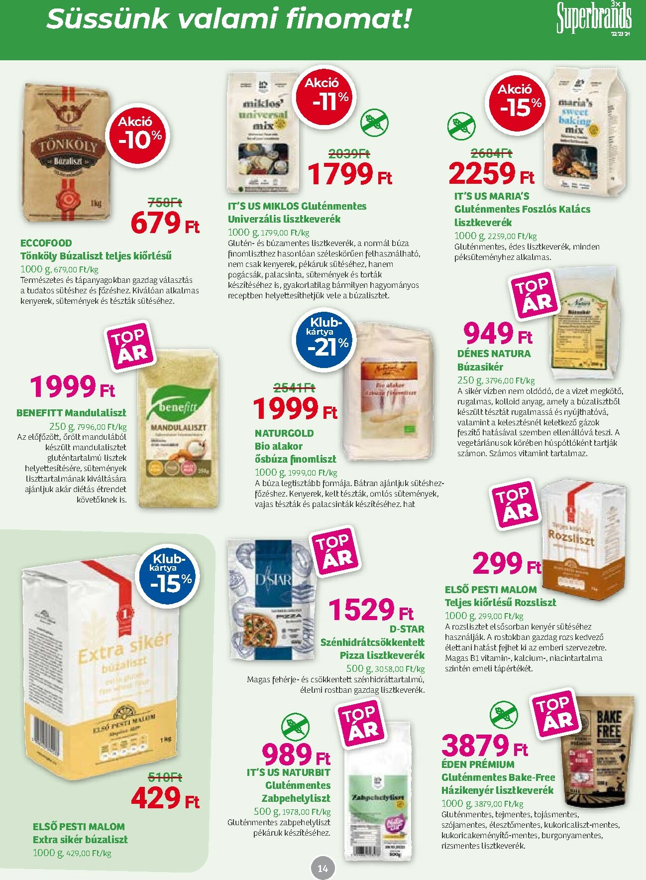 herbahaz - Herbaház akciós újság, érvényes 10.06. - 11.02. - page: 14