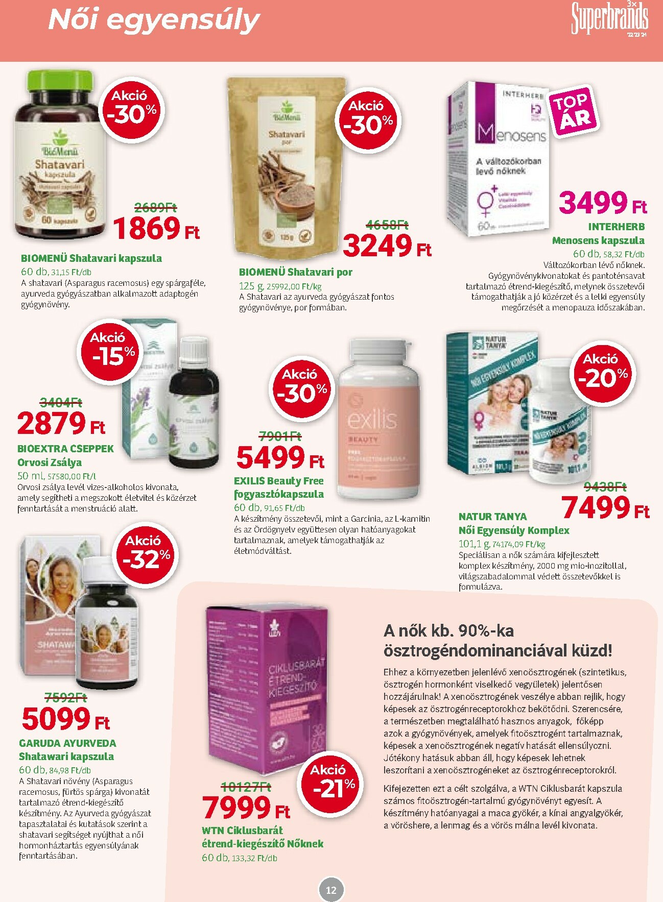 herbahaz - Herbaház akciós újság, érvényes 10.06. - 11.02. - page: 12