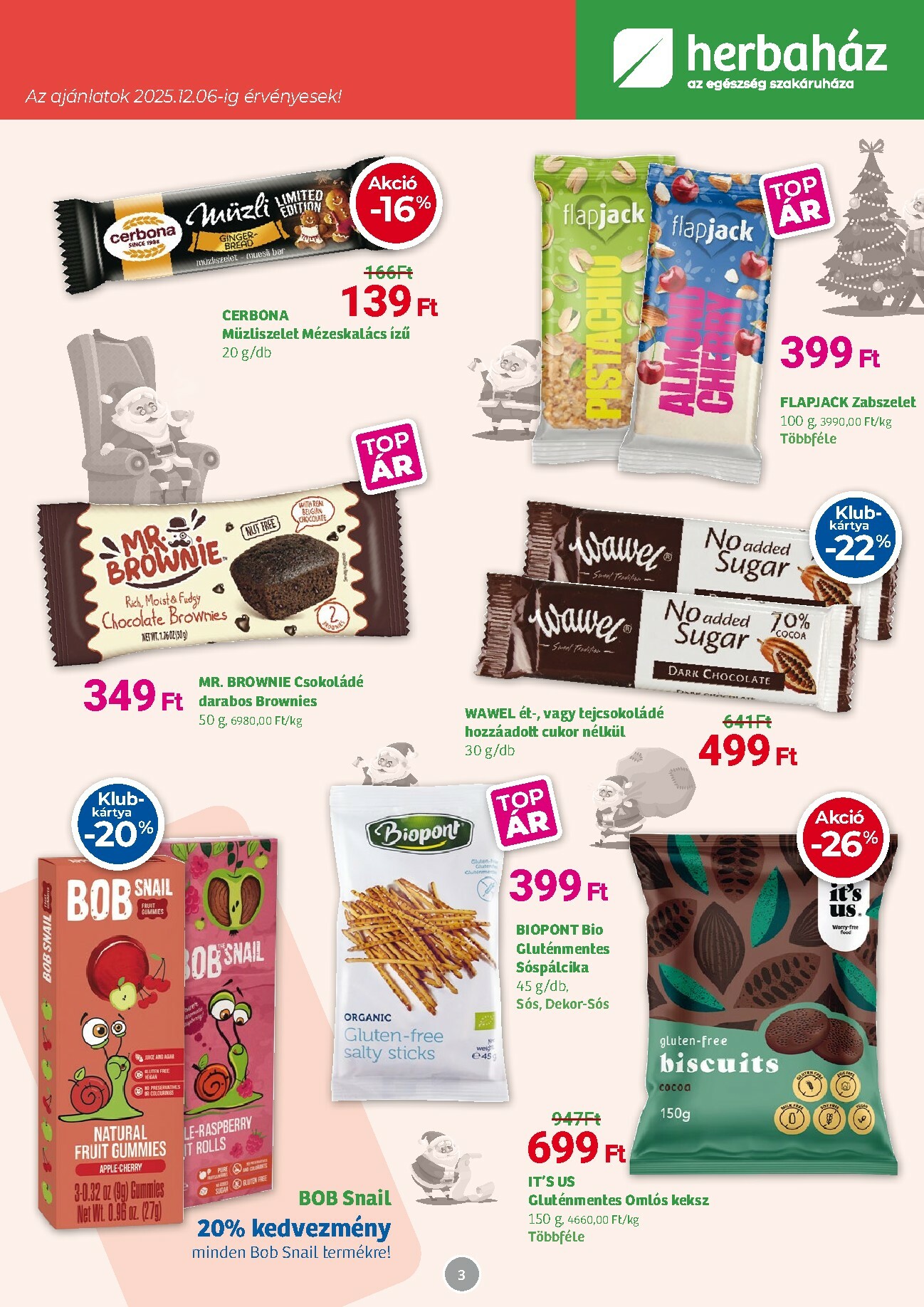herbahaz - Herbaház akciós újság, érvényes 11.03. - 11.30. - page: 3
