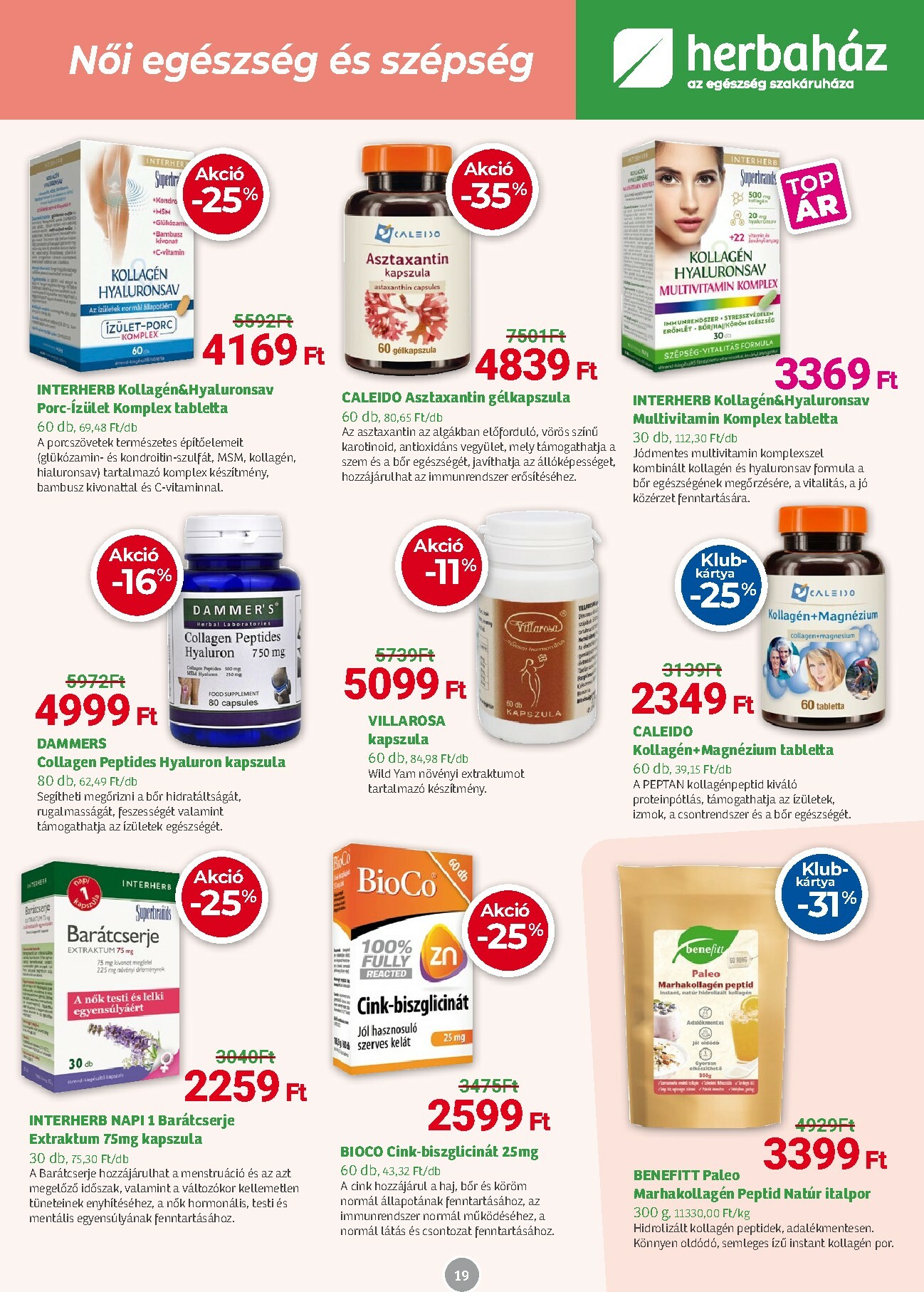 herbahaz - Herbaház akciós újság, érvényes 11.03. - 11.30. - page: 19