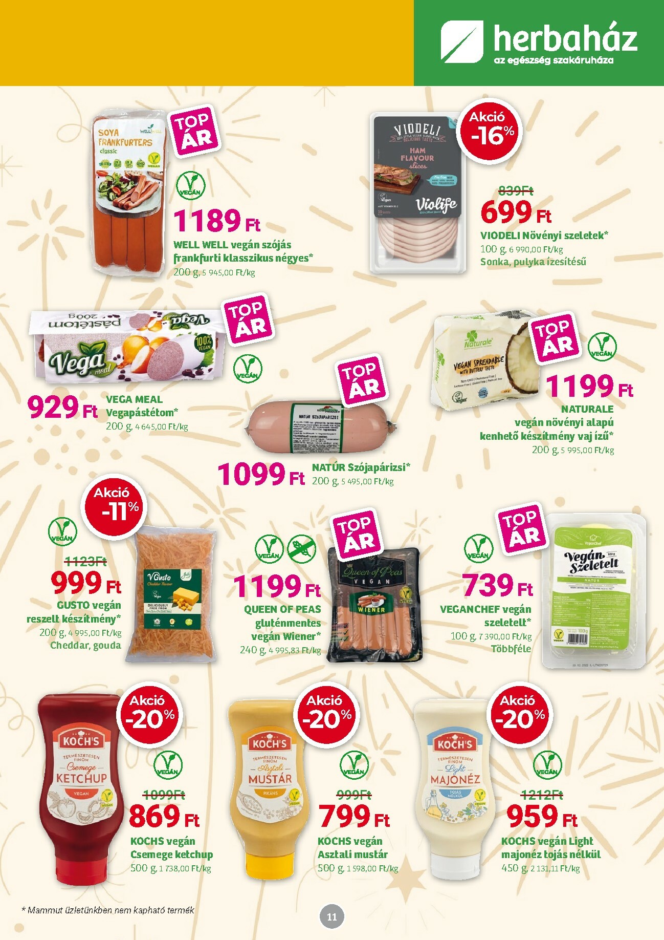 herbahaz - Herbaház akciós újság, érvényes 12.01. - 01.04. - page: 11