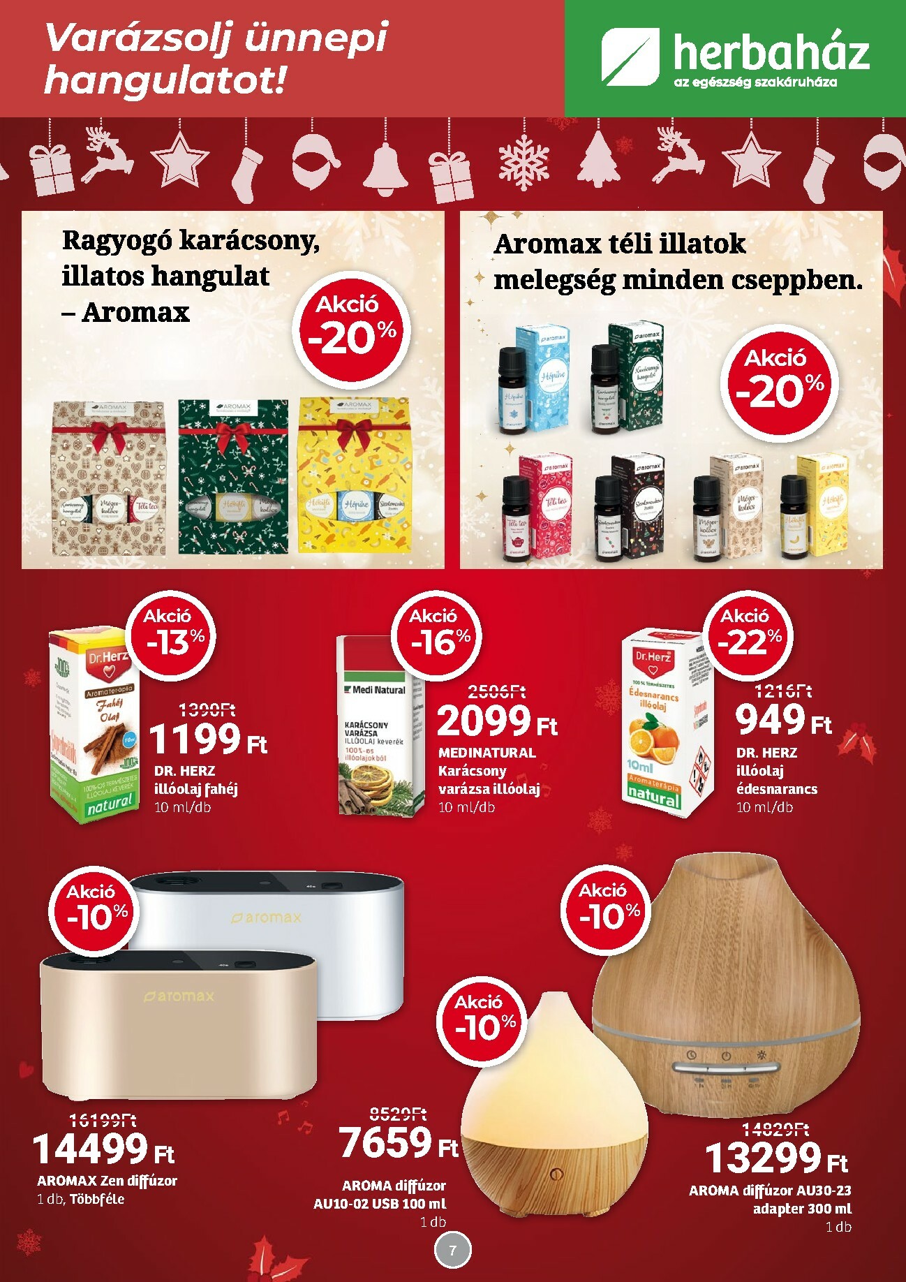 herbahaz - Herbaház akciós újság, érvényes 12.01. - 01.04. - page: 7