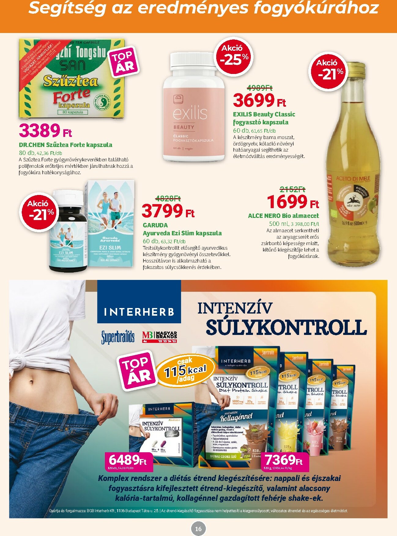 herbahaz - Herbaház akciós újság, érvényes 01.05. - 02.01. - page: 16