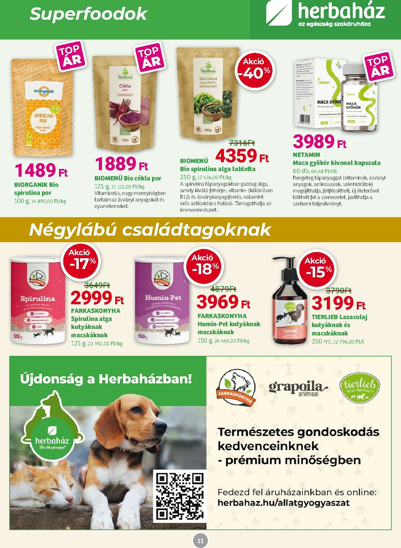 herbahaz - Herbaház akciós újság, érvényes 01.05. - 02.01. - page: 11