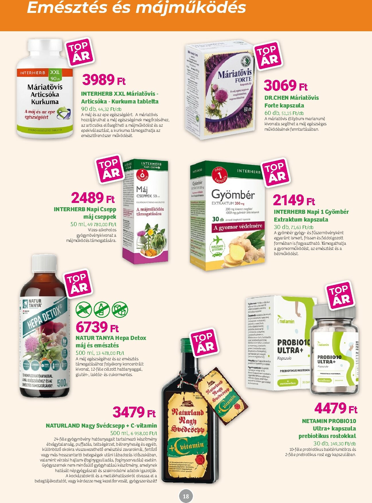 herbahaz - Herbaház akciós újság, érvényes 2026.02.02. - 2026.03.03. - page: 18