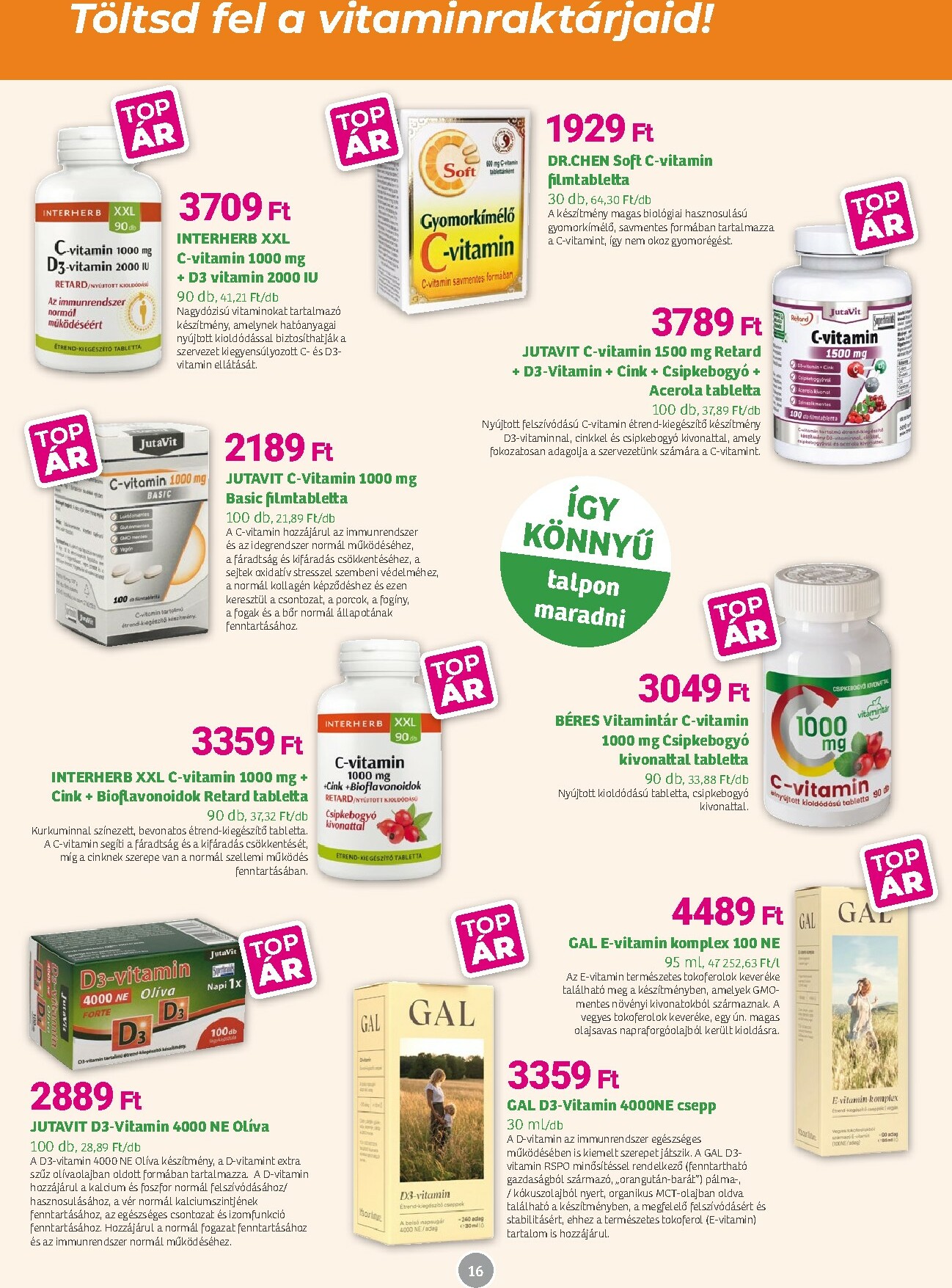 herbahaz - Herbaház akciós újság, érvényes 2026.02.02. - 2026.03.03. - page: 16