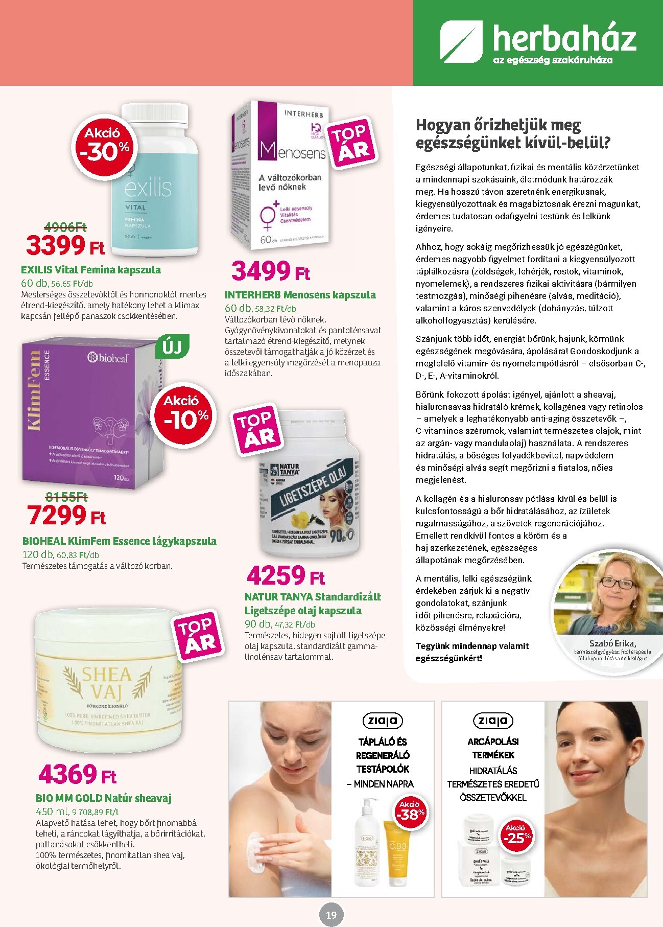 herbahaz - Herbaház akciós újság, érvényes 2026.03.04. - 2026.04.06. - page: 19