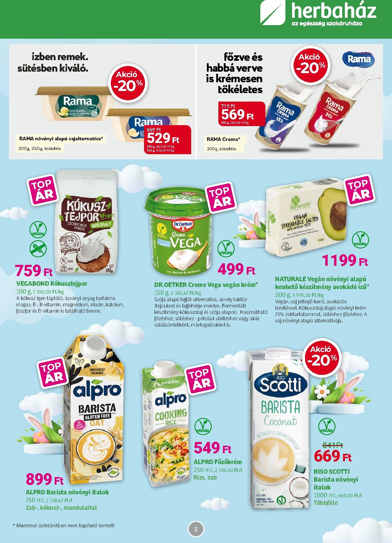 herbahaz - Herbaház akciós újság, érvényes 2026.03.04. - 2026.04.06. - page: 5