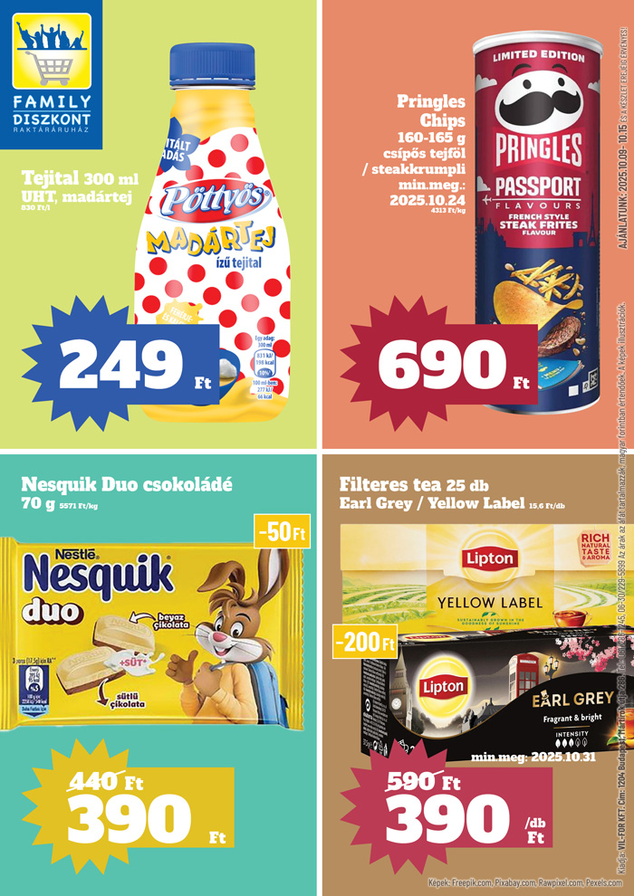 family-diszkont - Family Diszkont akciós újság, érvényes 10.09. - 10.15.