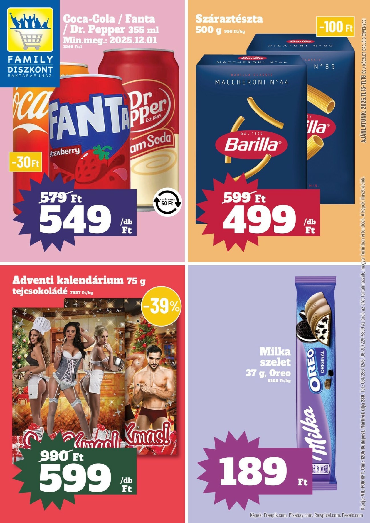 family-diszkont - Family Diszkont akciós újság, érvényes 11.13. - 11.19.