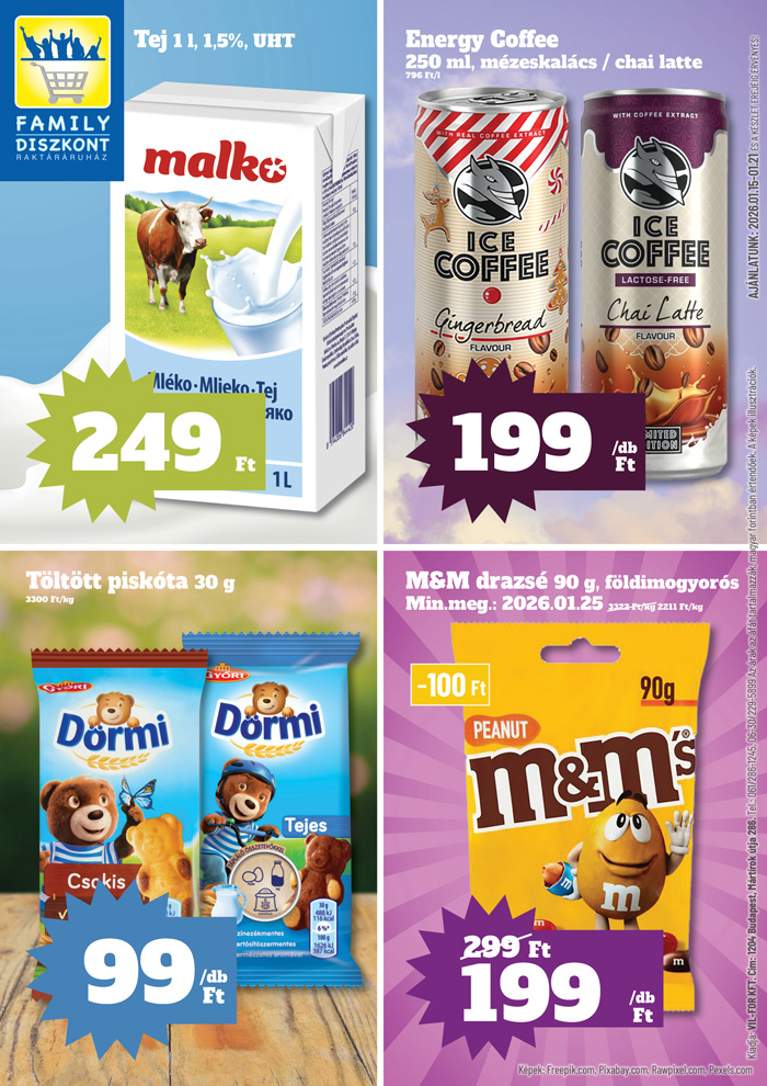 family-diszkont - Family Diszkont akciós újság, érvényes 01.16. - 01.21.