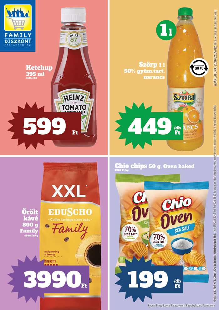 family-diszkont - Family Diszkont akciós újság, érvényes 2026.02.05. - 2026.02.11.