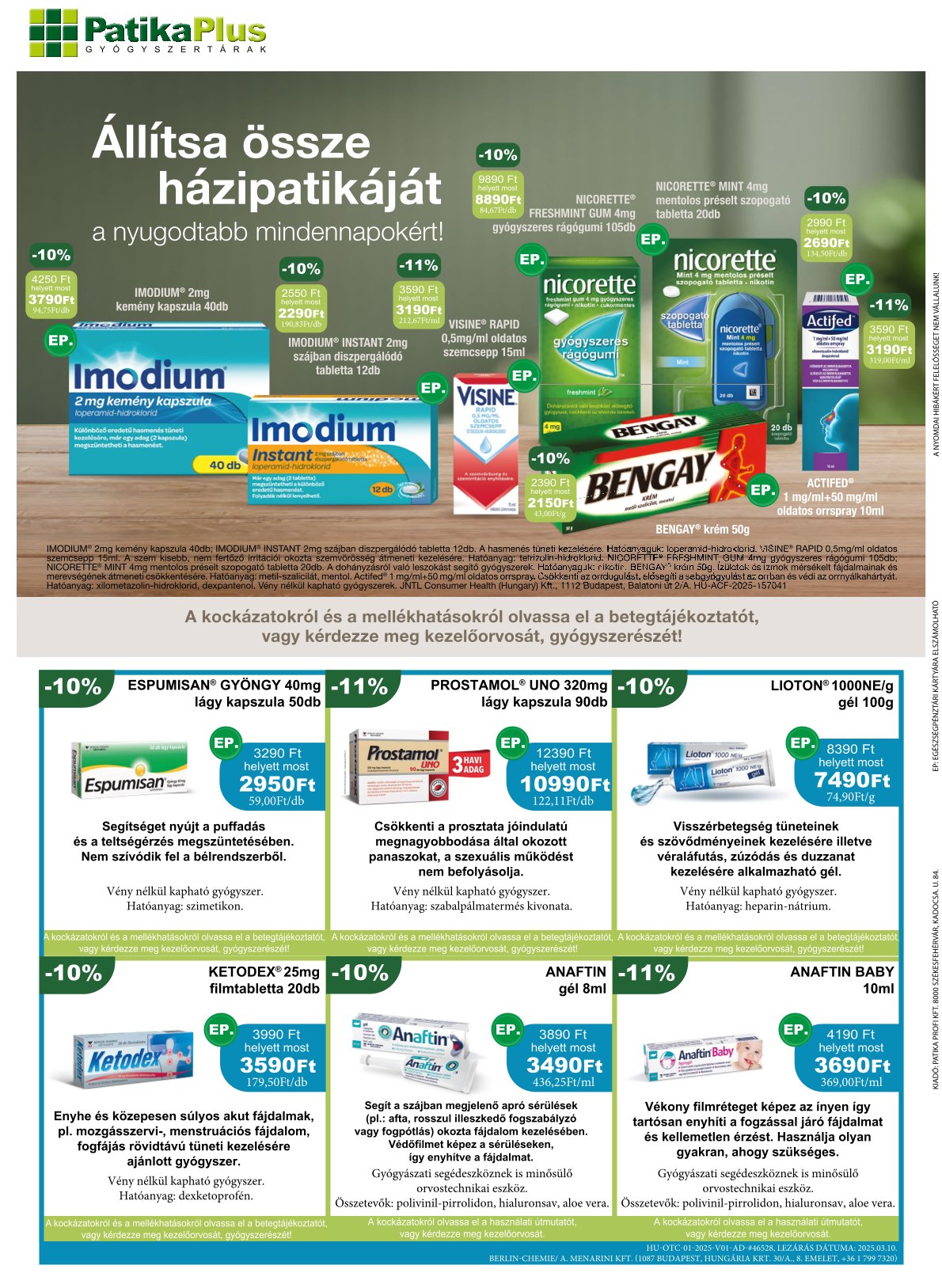 patikaplus - PatikaPlus akciós újság, érvényes 06.01. - 06.30. - page: 6