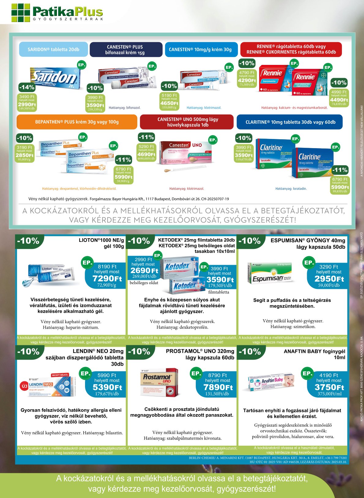 patikaplus - PatikaPlus akciós újság, érvényes 08.01. - 08.31. - page: 4